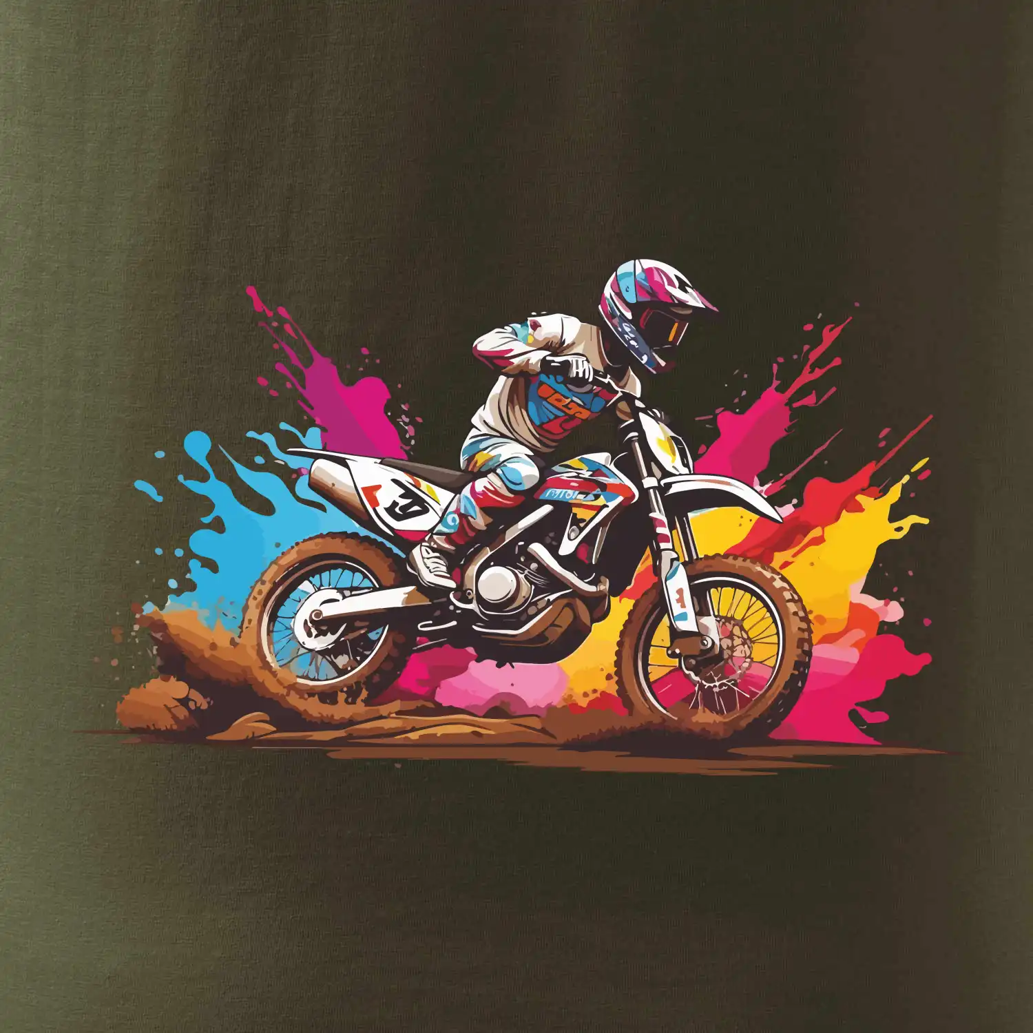 Cross motorka splash