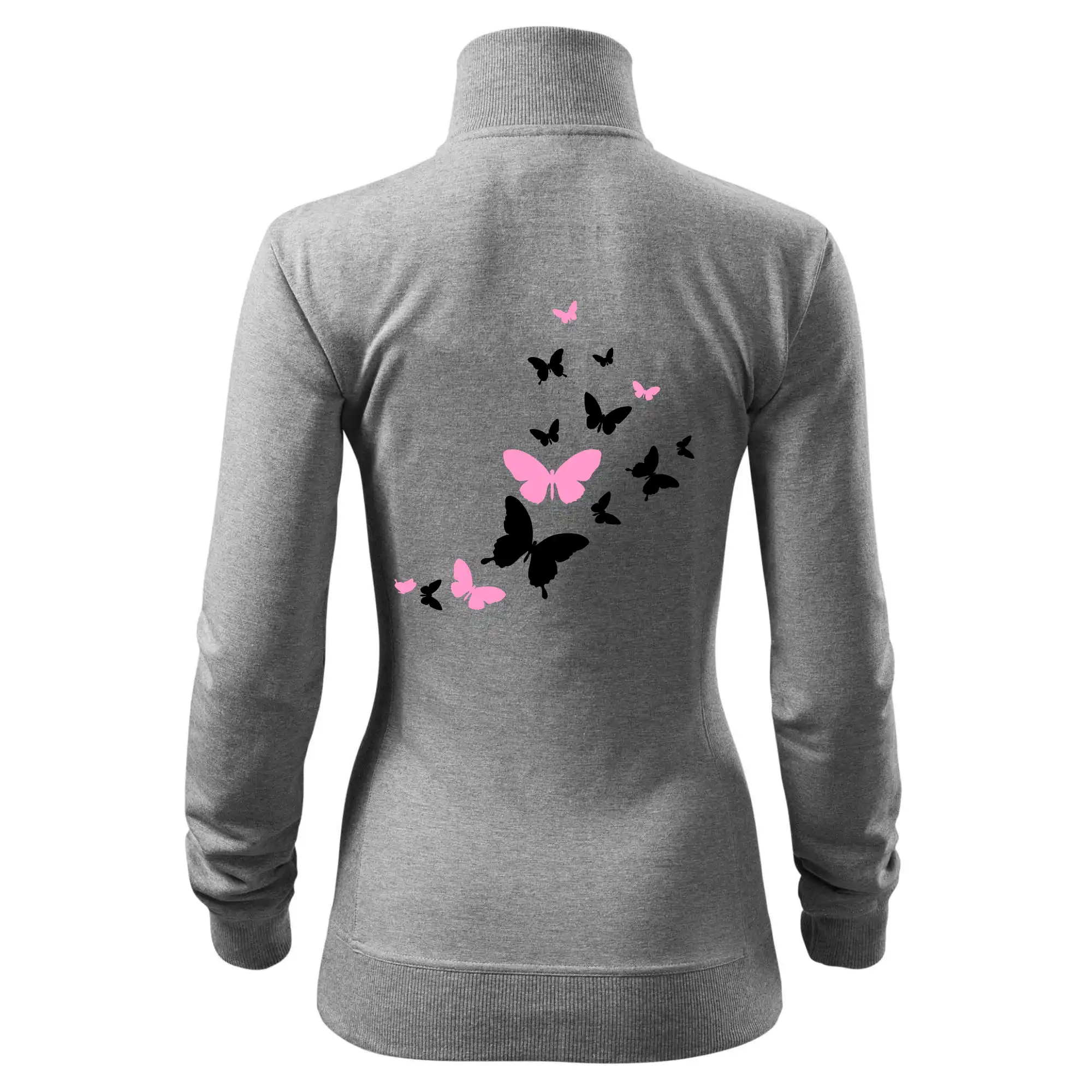 Motýli růžovo černí