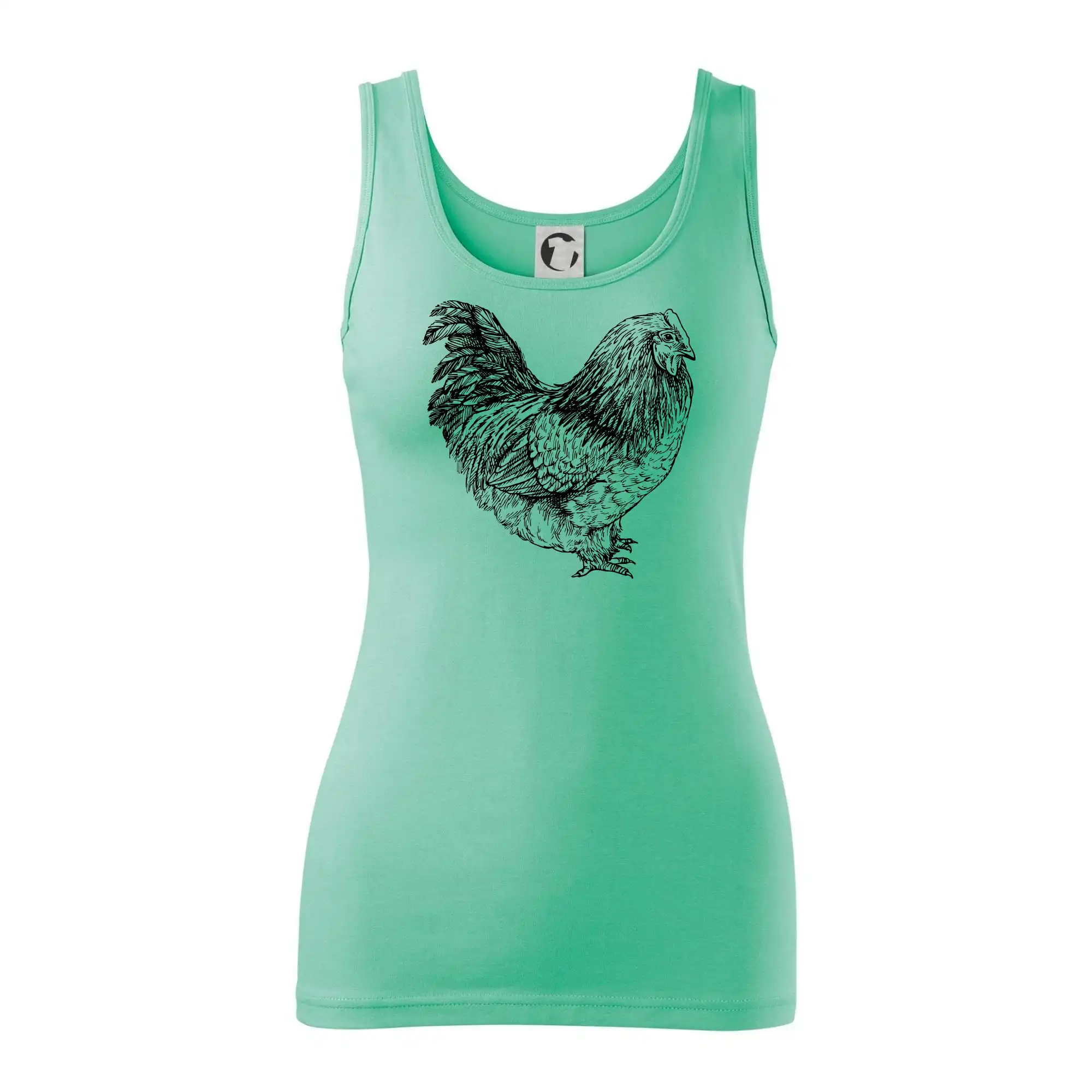 Slepice černobílá