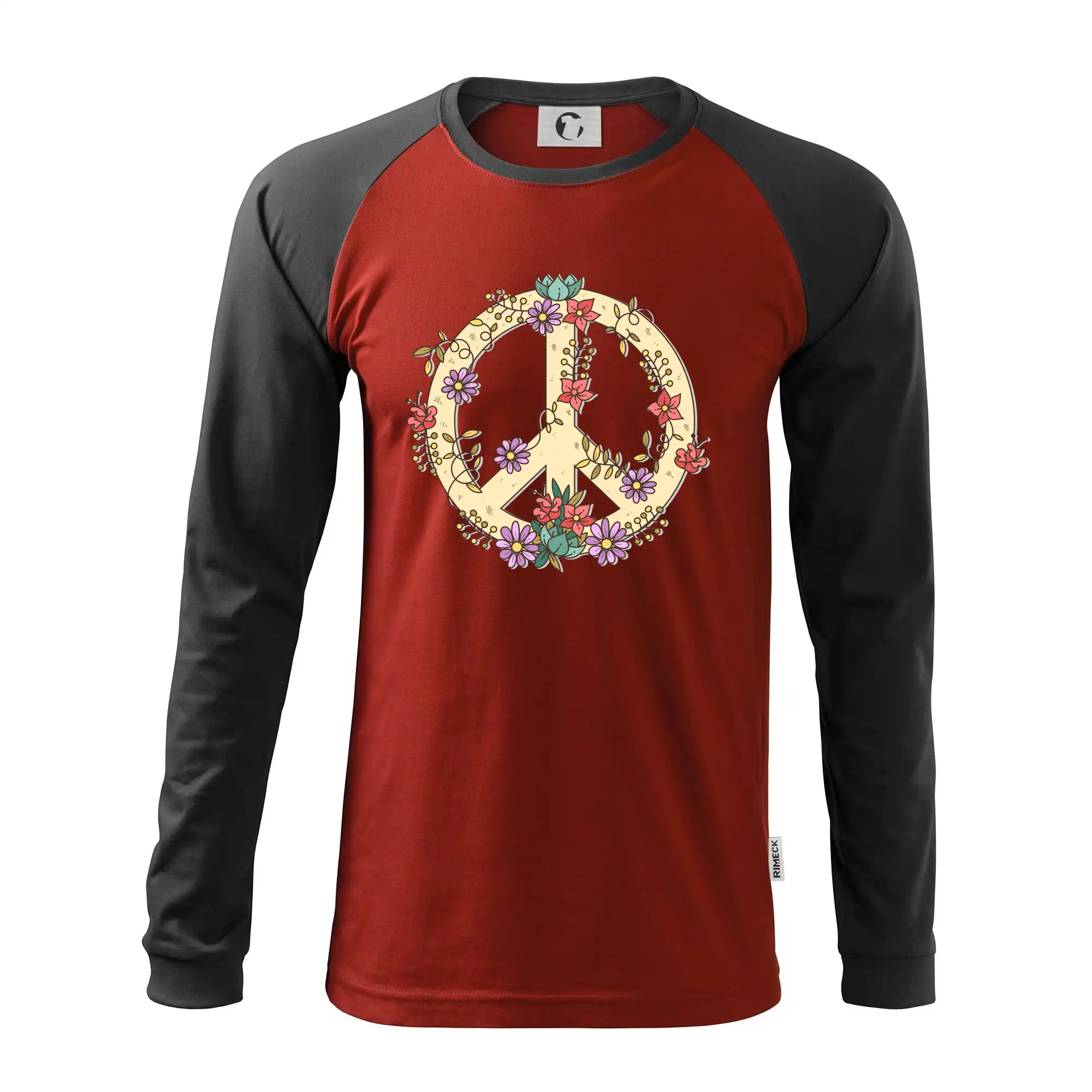 Peace symbol pískový