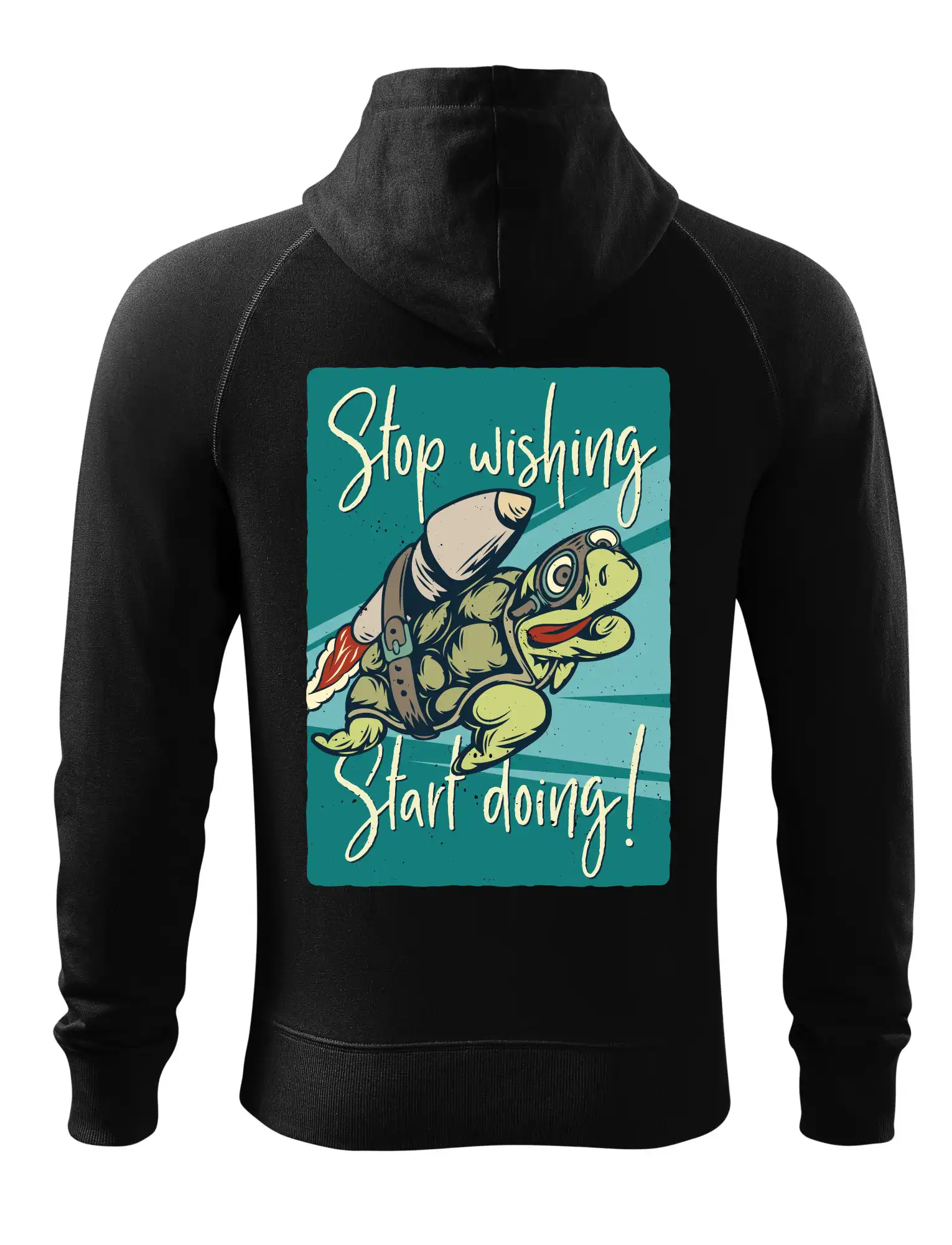 Stop wishing start doing želva