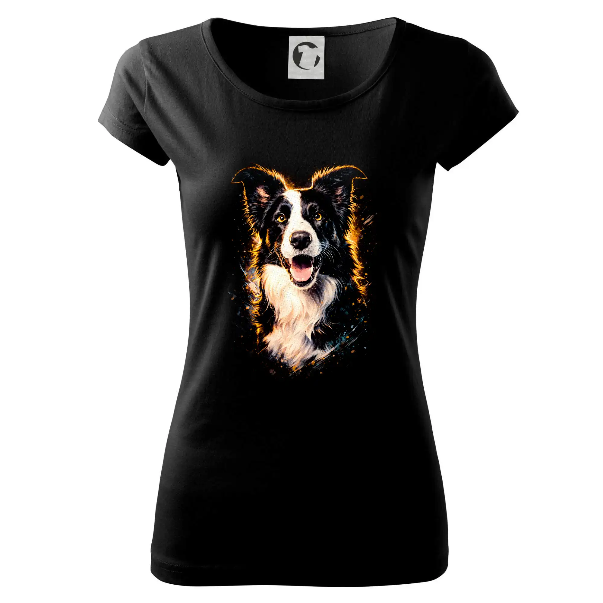 Obrázek polotón Border kolie