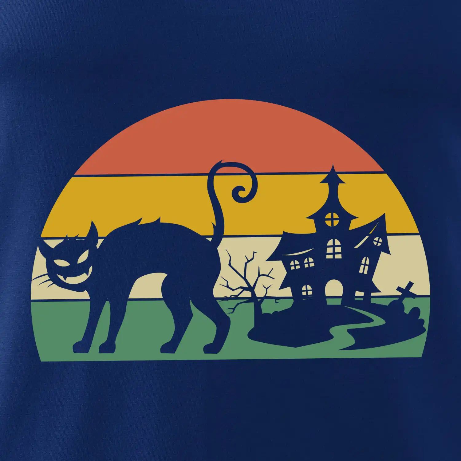Halloween kočka