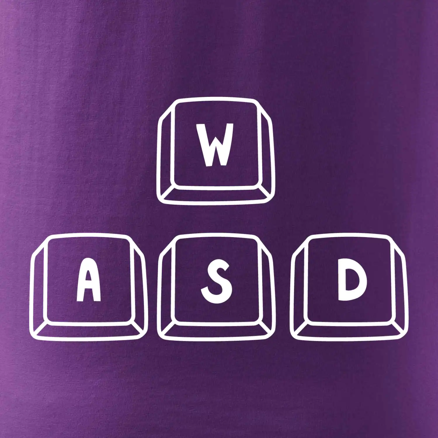 WASD klávesy - prso