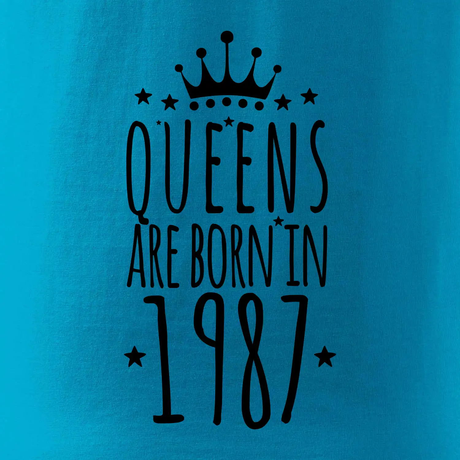 Queens are born in 1987