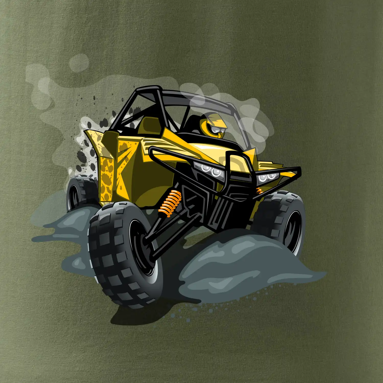 ATV bugina žlutá