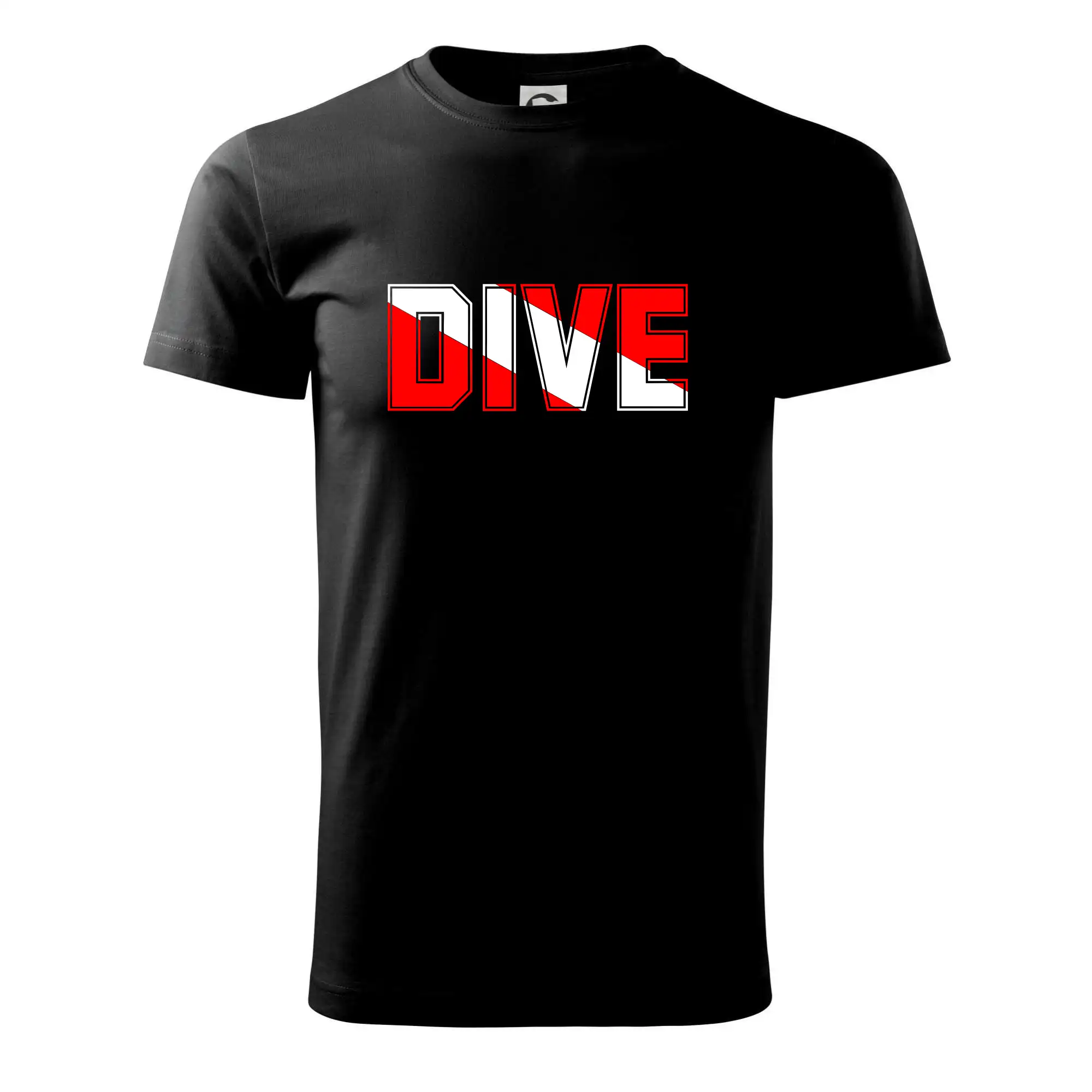 Dive nápis vlajka