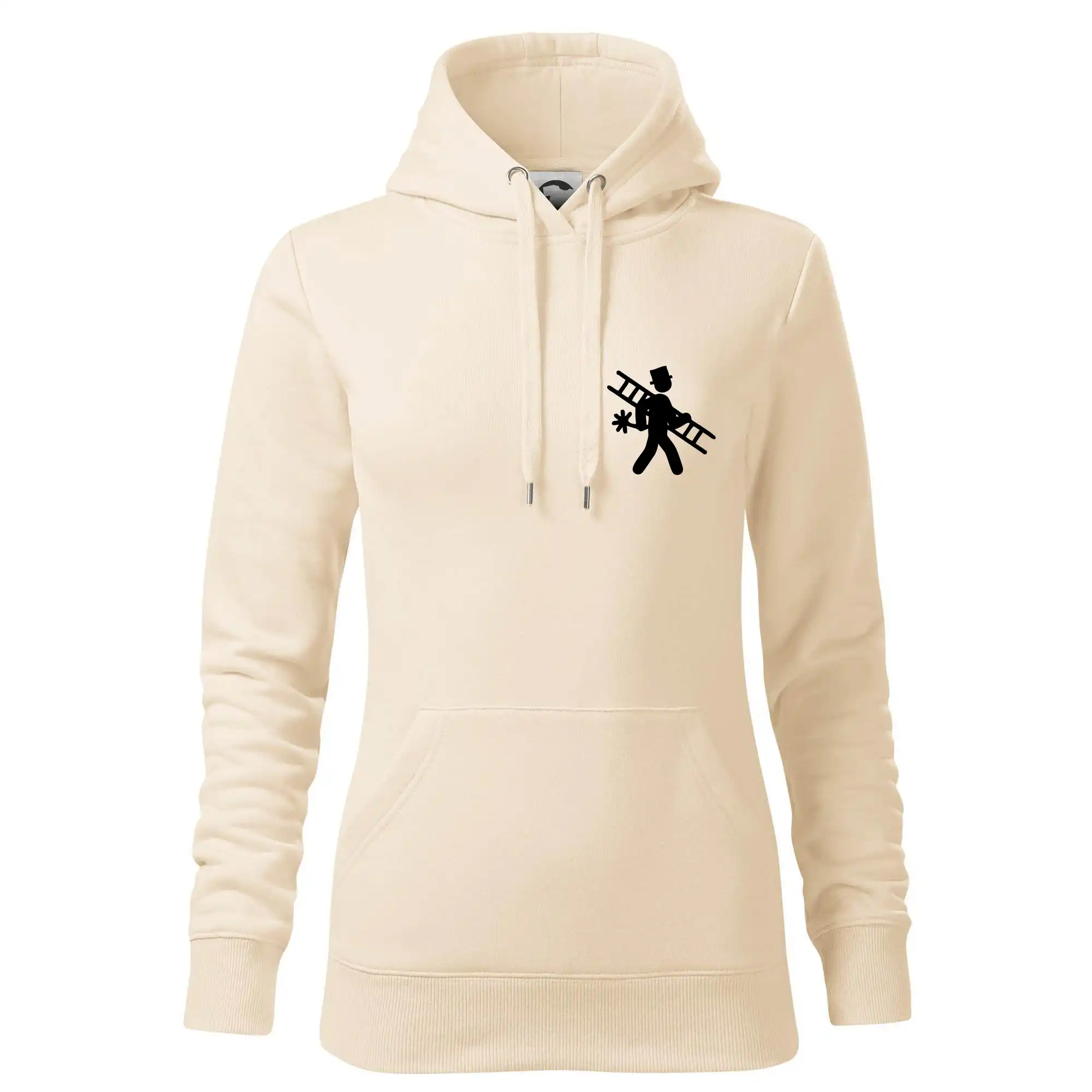 Kominík logo + nápis na zádech