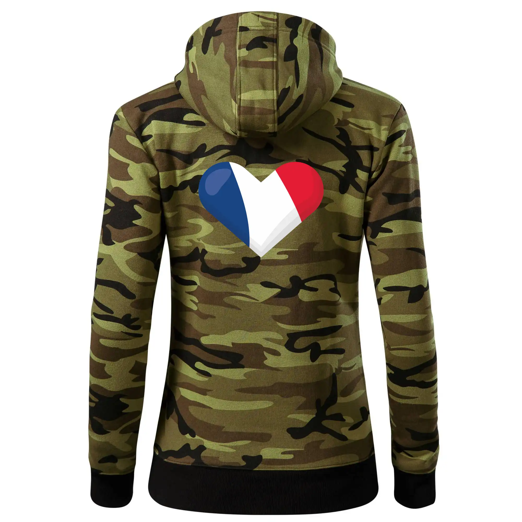 Francouzská vlajka srdce