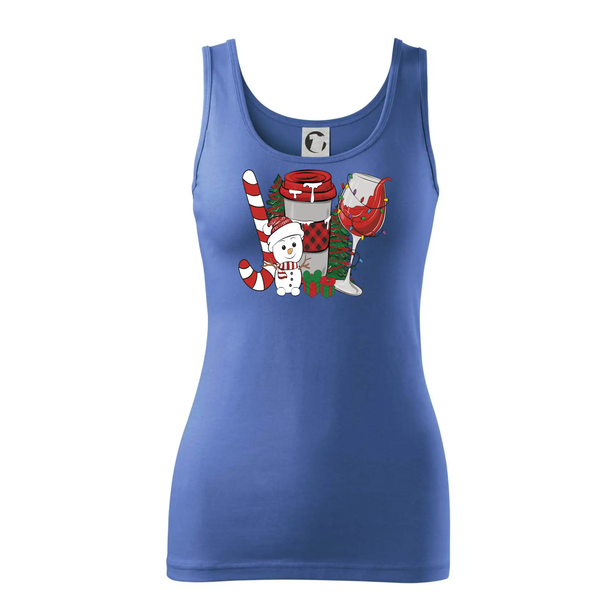 Vánoce, víno a sněhulák