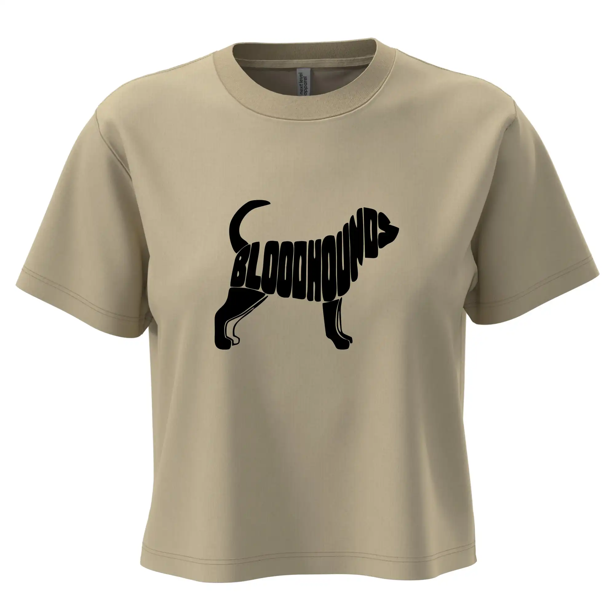 Bloodhound nápis v těle