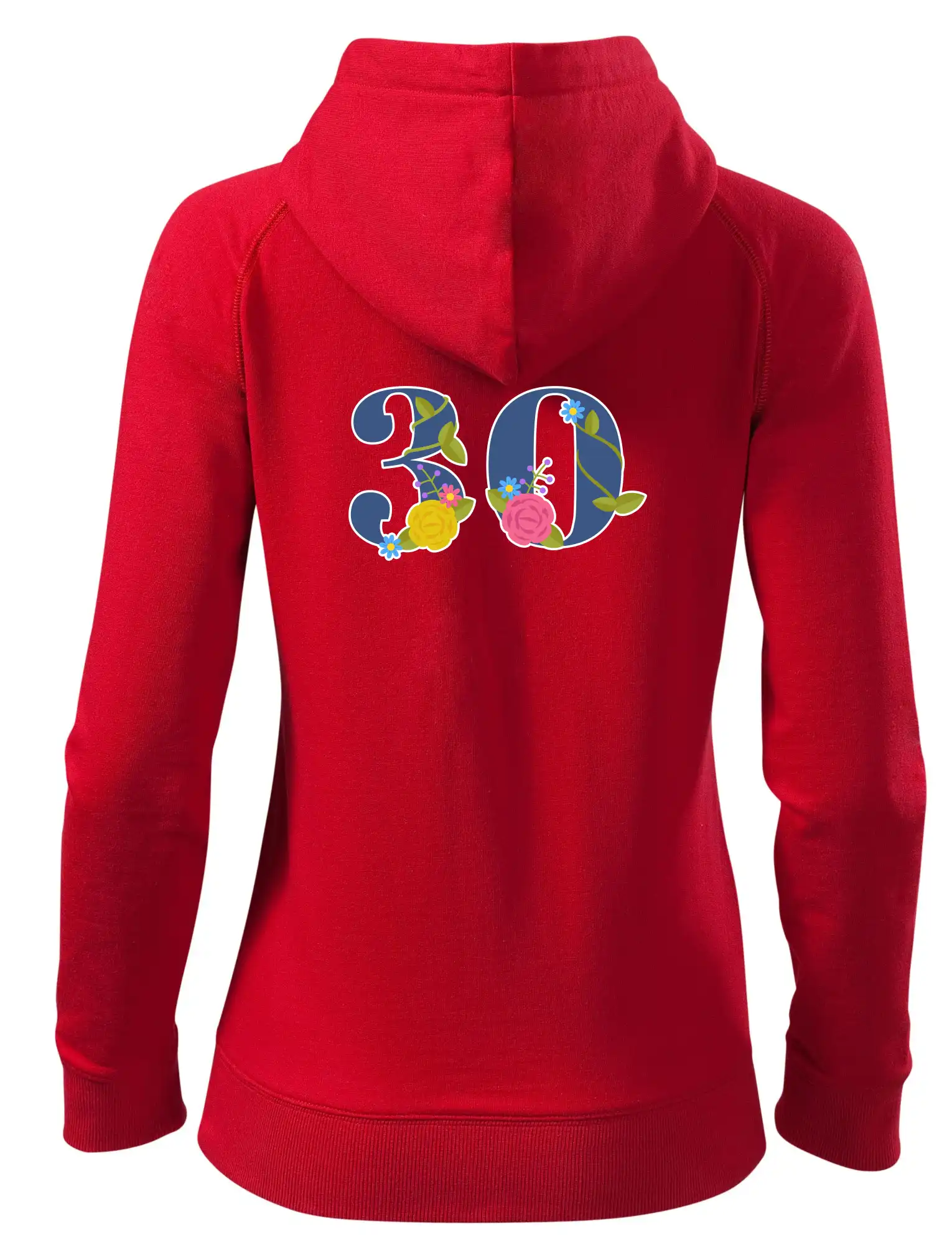 Květinové číslo kreslené - 30