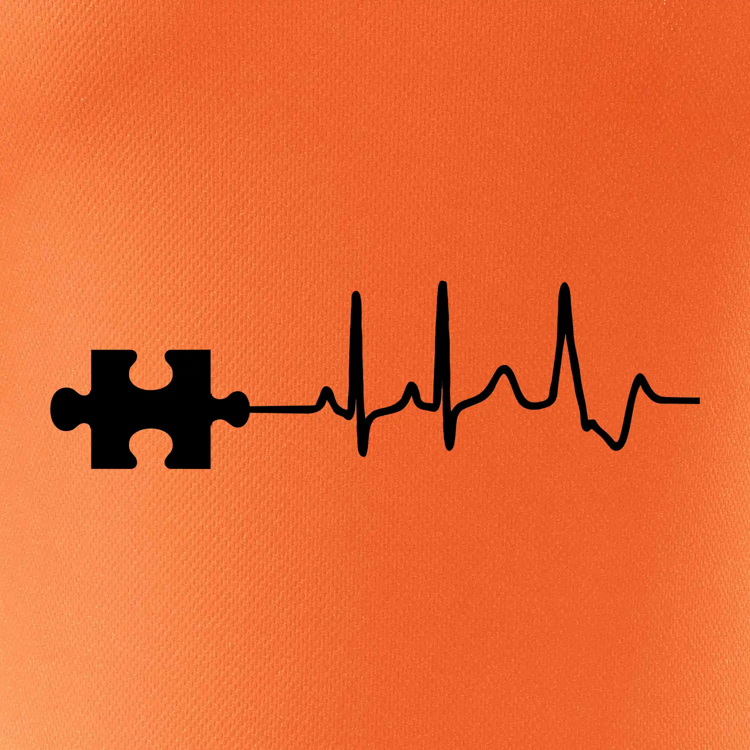 EKG puzzle rozpojené