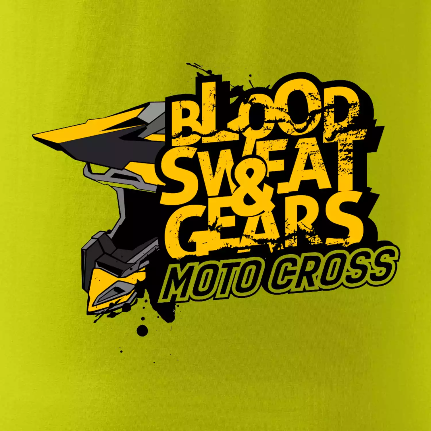 Motocross blood sweat gears