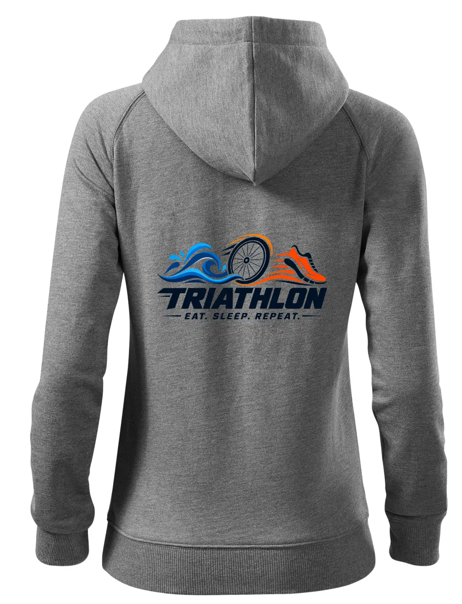 Triatlon plavání kolo a běh eat sleep repeat