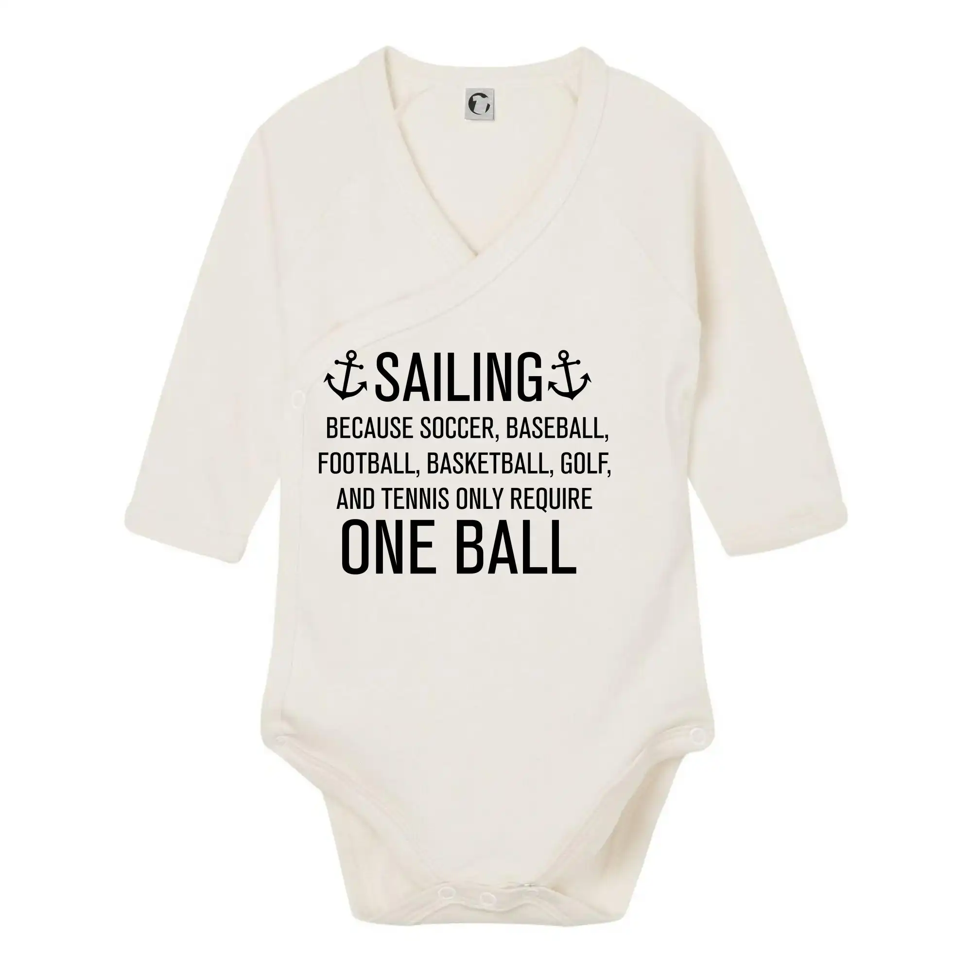 Sailing beacause one ball