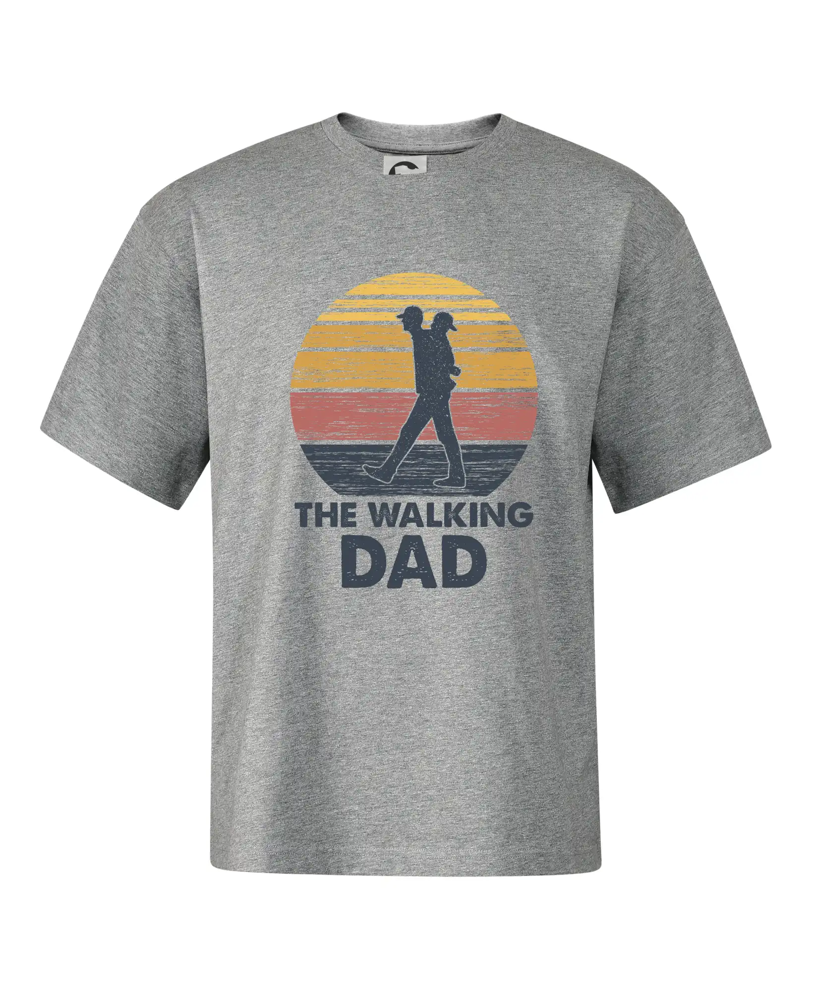 The walking dad - tata s dítětem na zádech