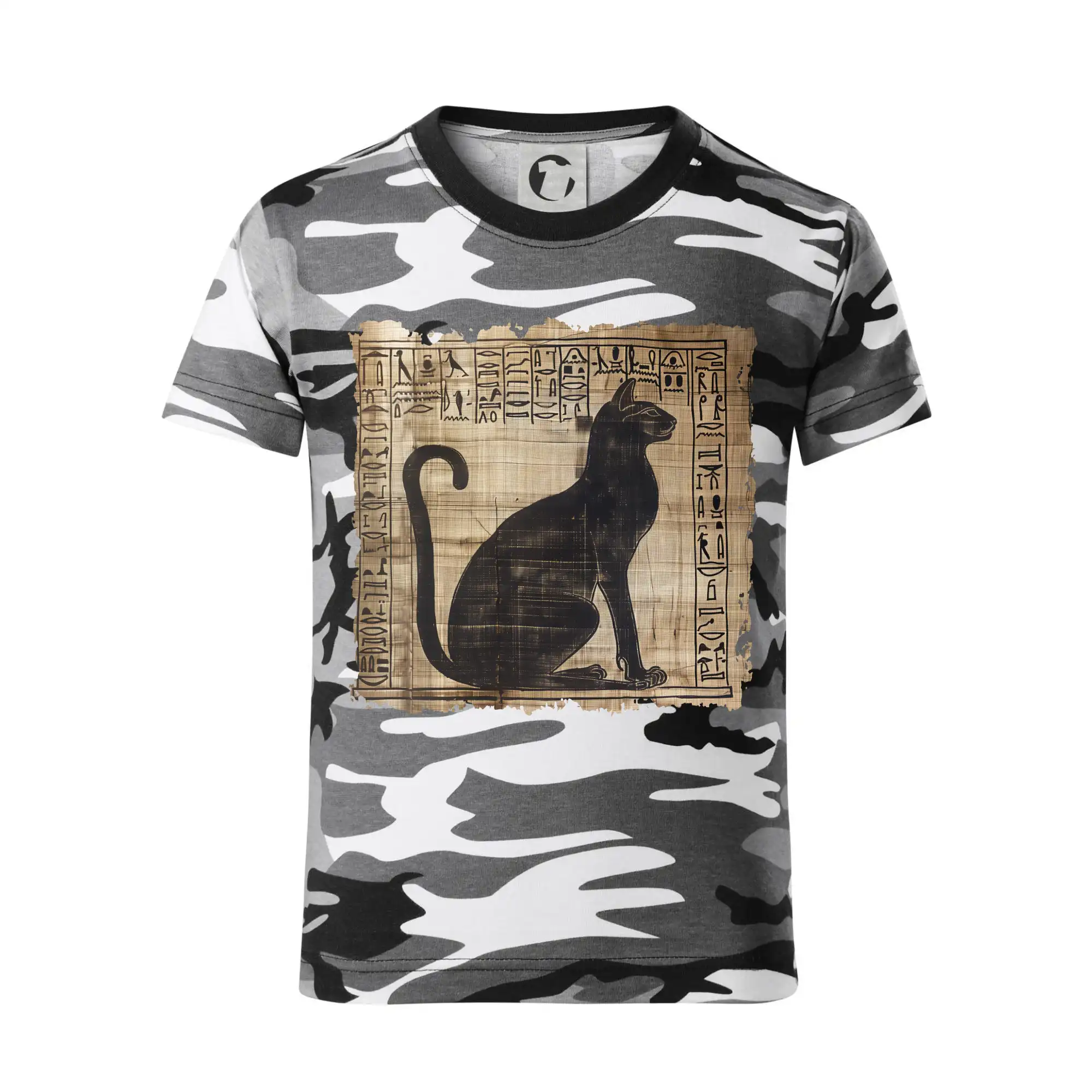 Egyptské hieroglyfy kočka