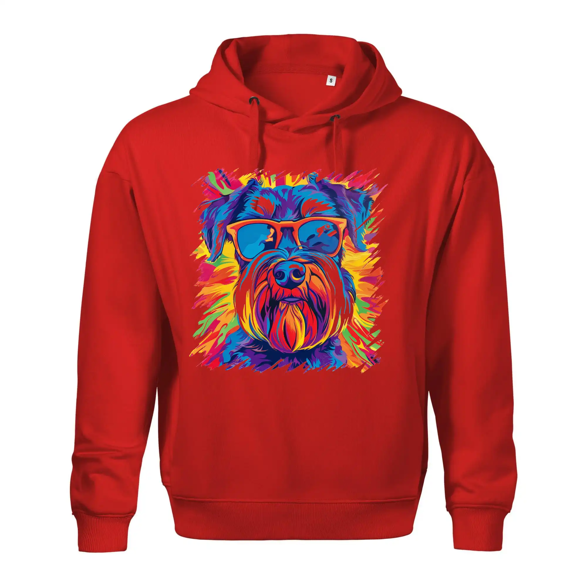 Knírač barevný styl 70s