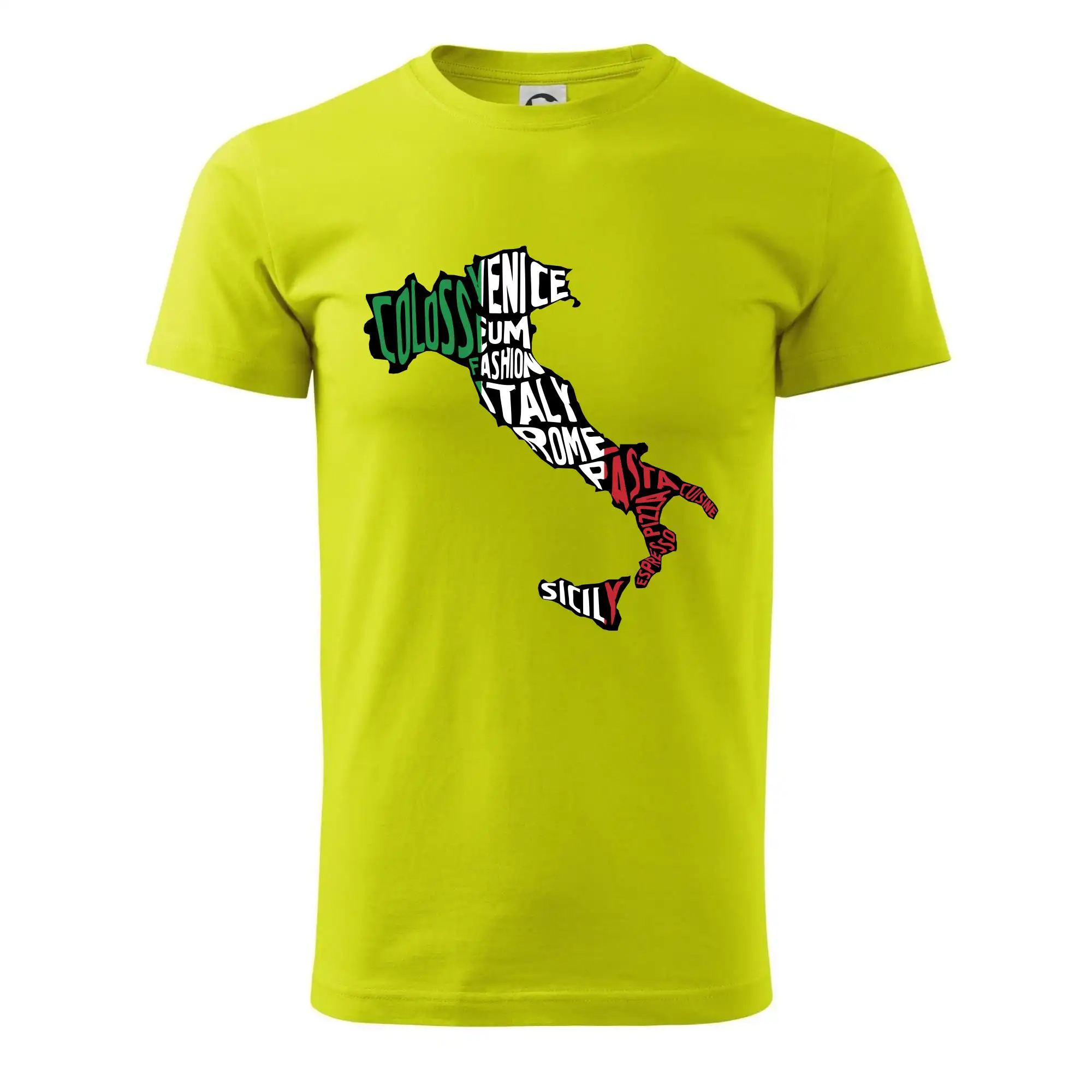 Mapy - názvy měst - Italie