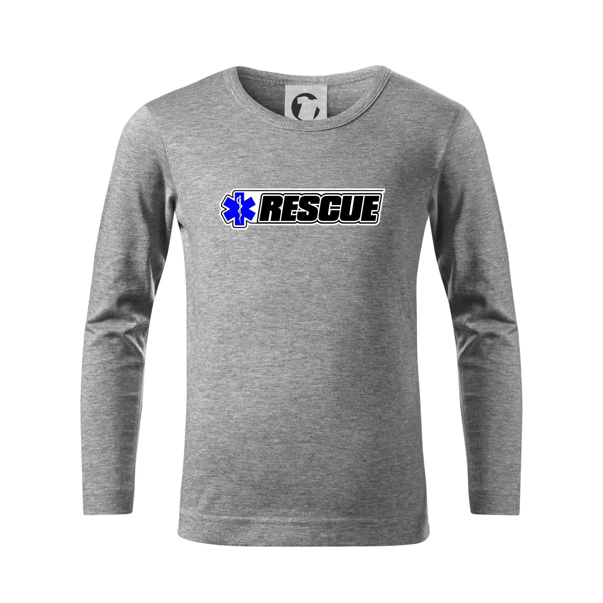 Záchranář rescue kříž modrý