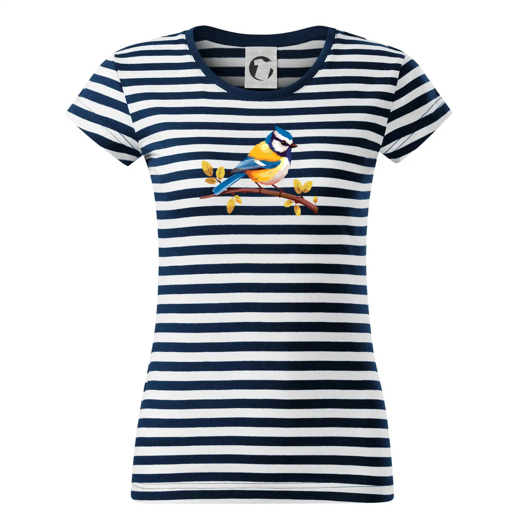 Sýkorka modřinka kreslená