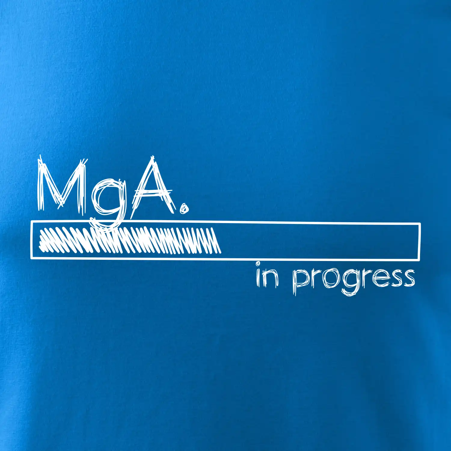 In progress titul MgA.  magistr / magistra umění