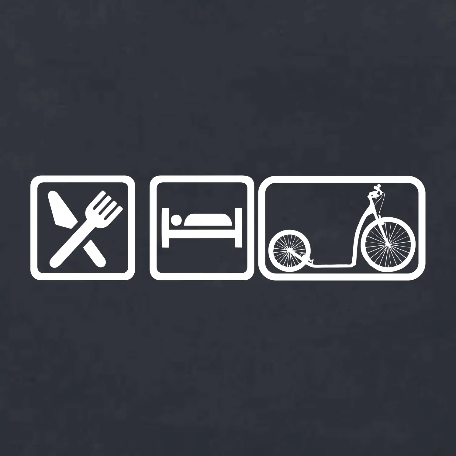 Eat sleep koloběžka velké a malé kolo