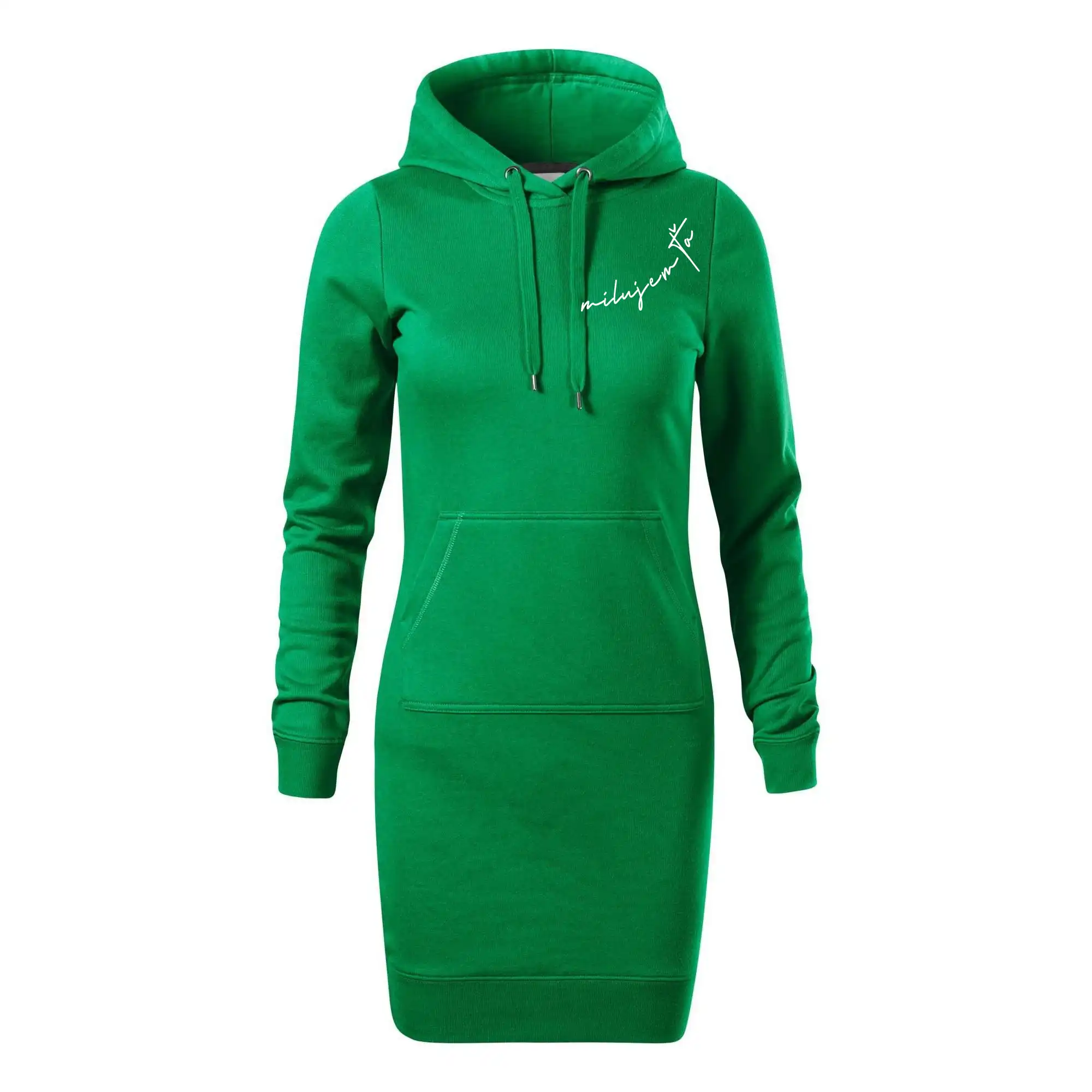 Mikina milujem ťa s dátumom na rukáve