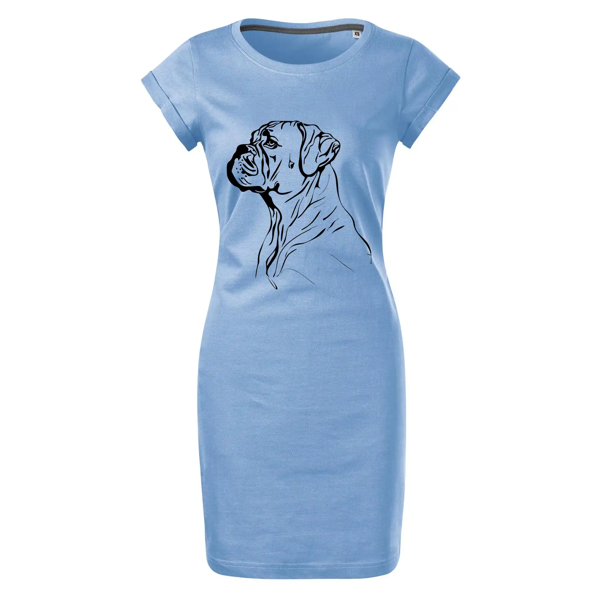 Boxer černá kresba