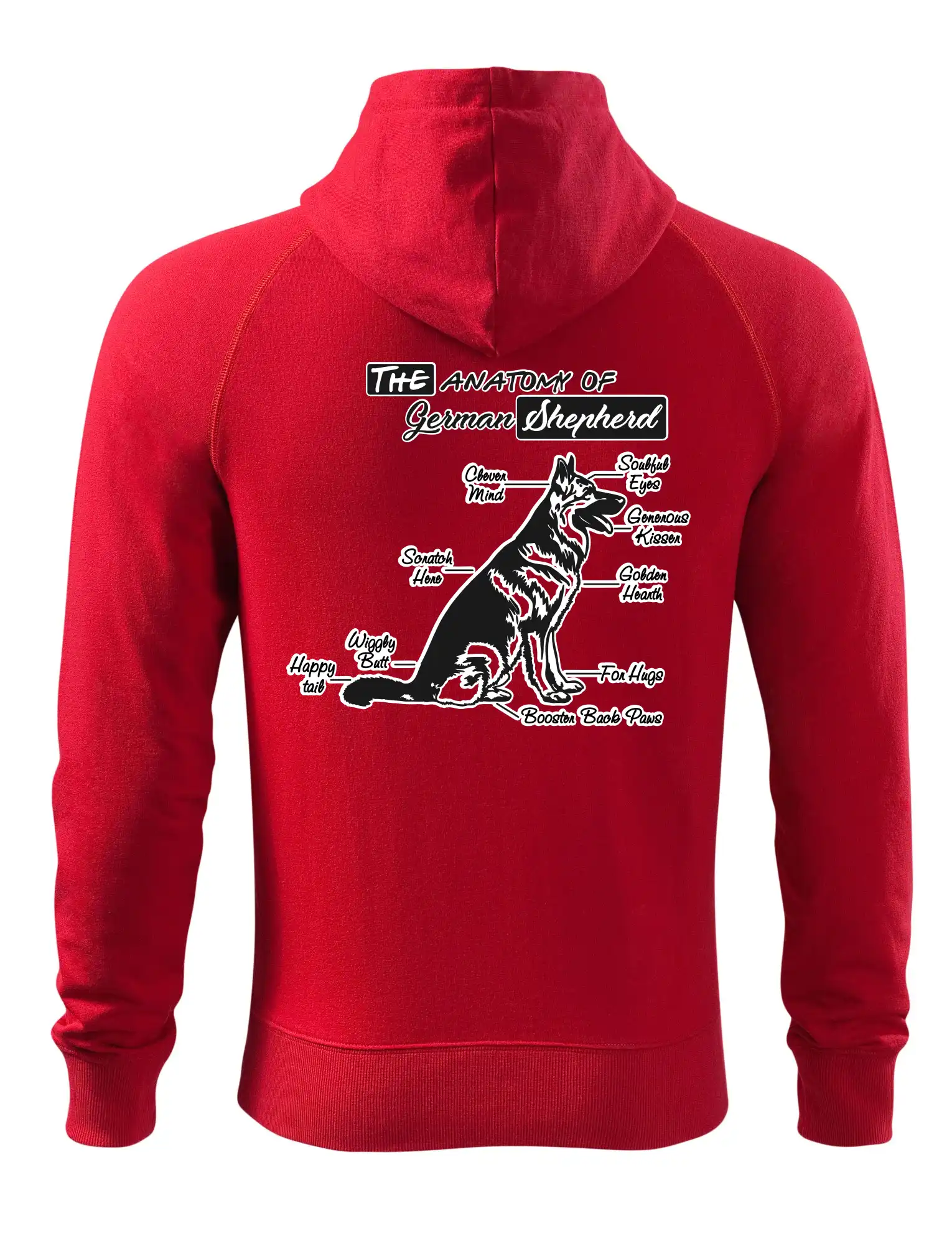 Německý ovčák - Anatomie