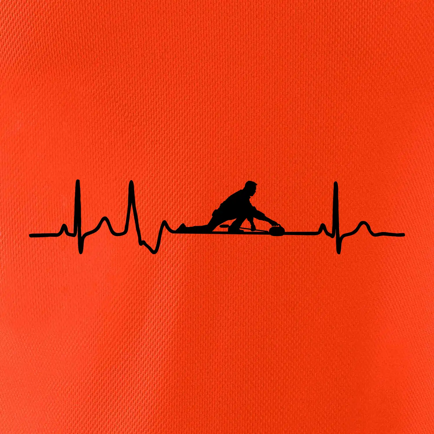 EKG curling