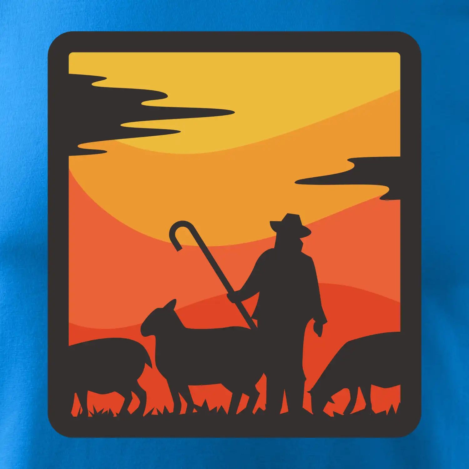 Pastevec ovcí - čtverec