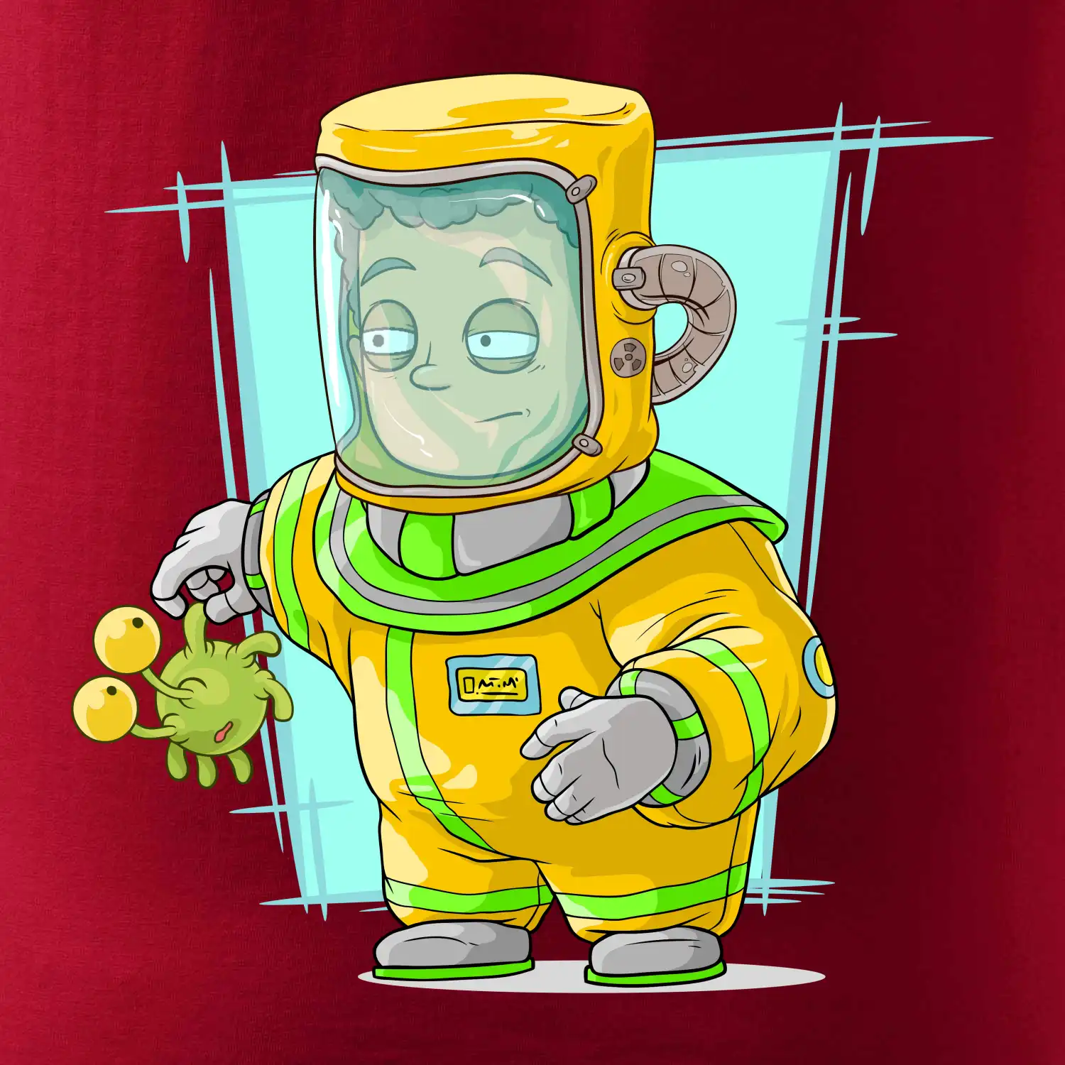 Vesmírný voják zelený
