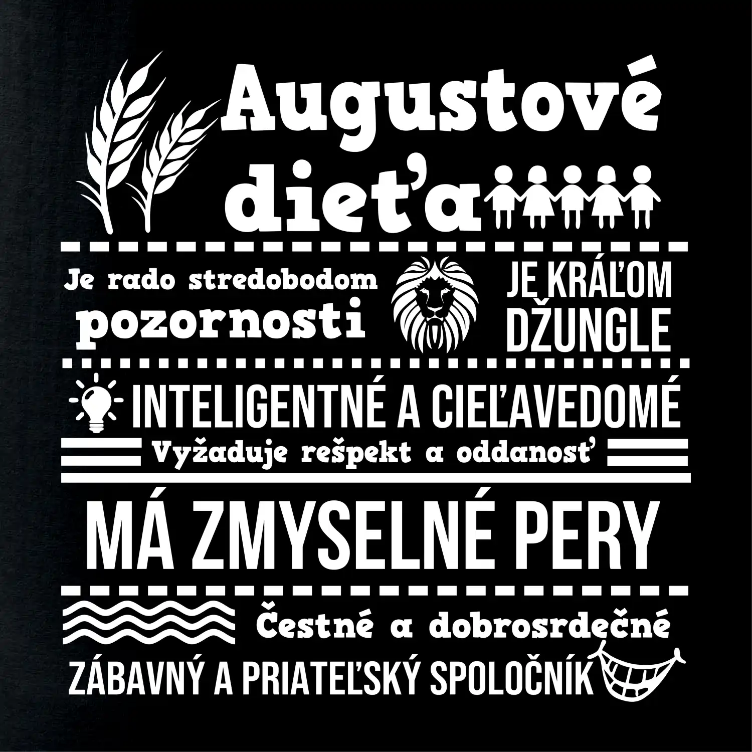 Narodeniny August