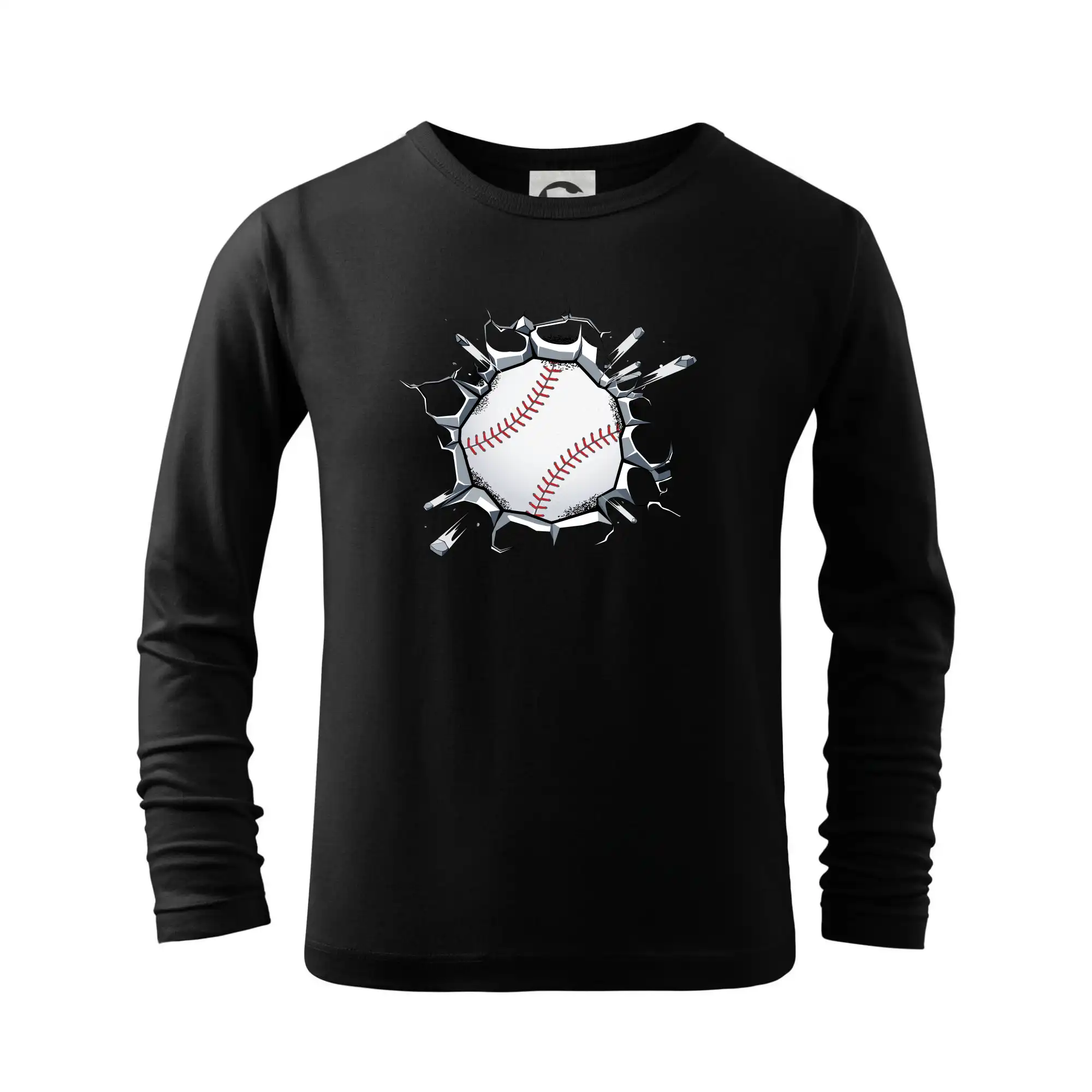 Tričká baseball - Baseball lopta v triku - Tričko detské Long Sleeve