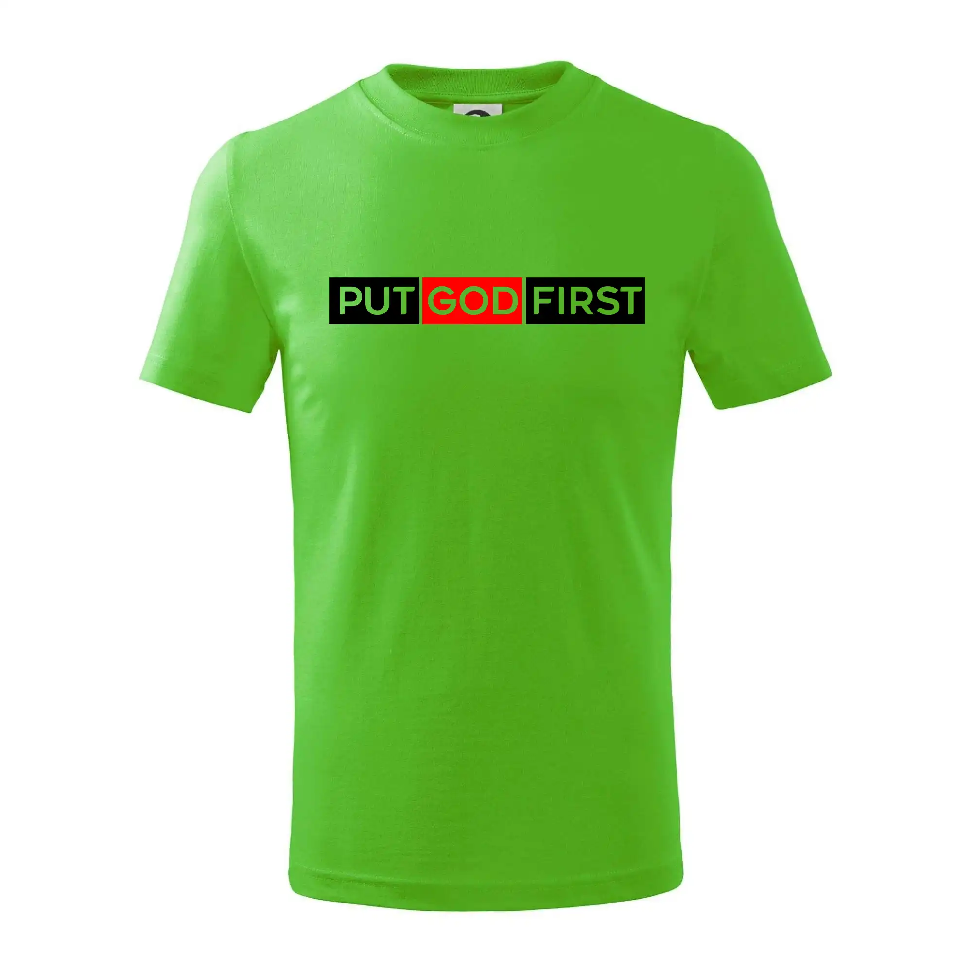 Put God first obdélník