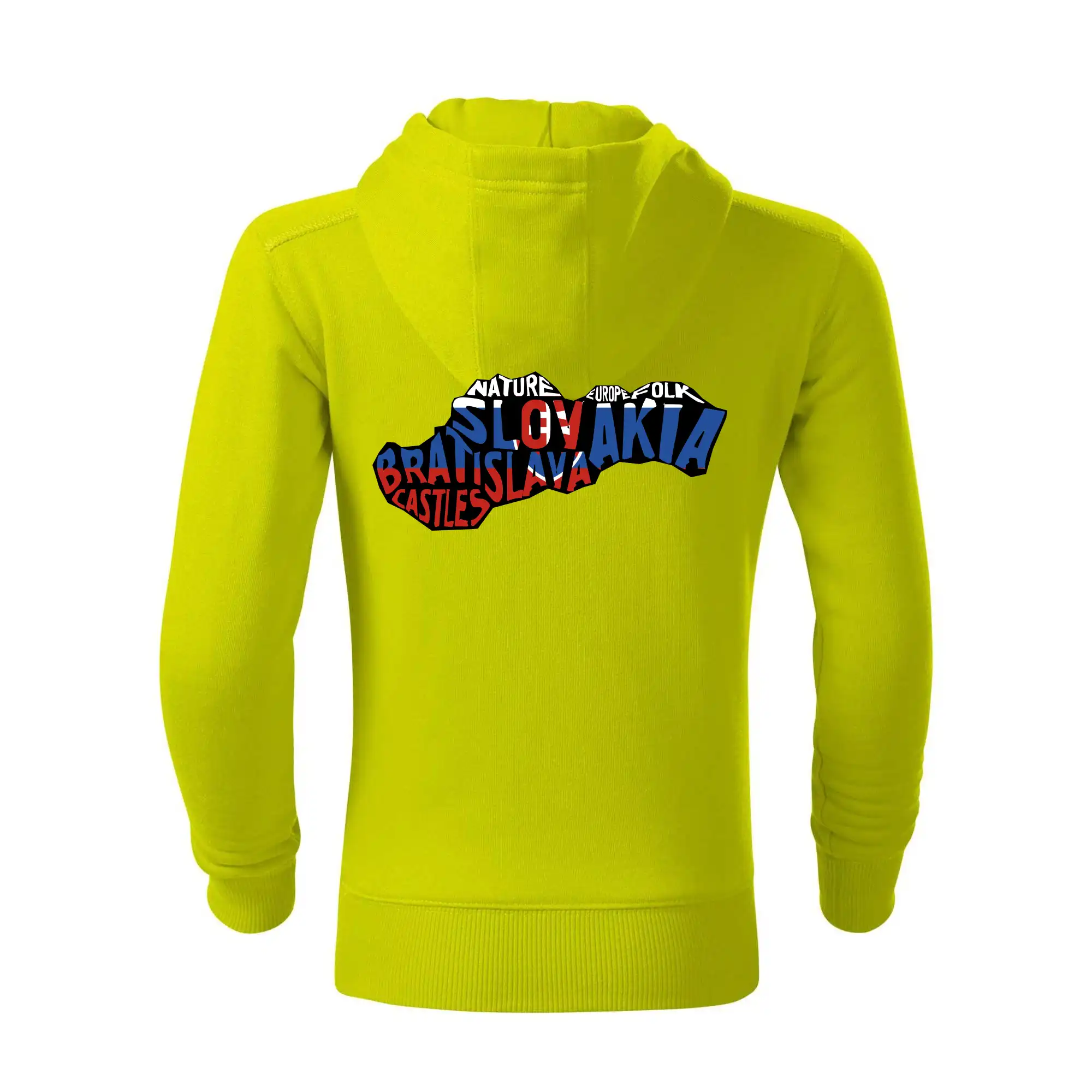 Mapy - názvy měst - Slovensko