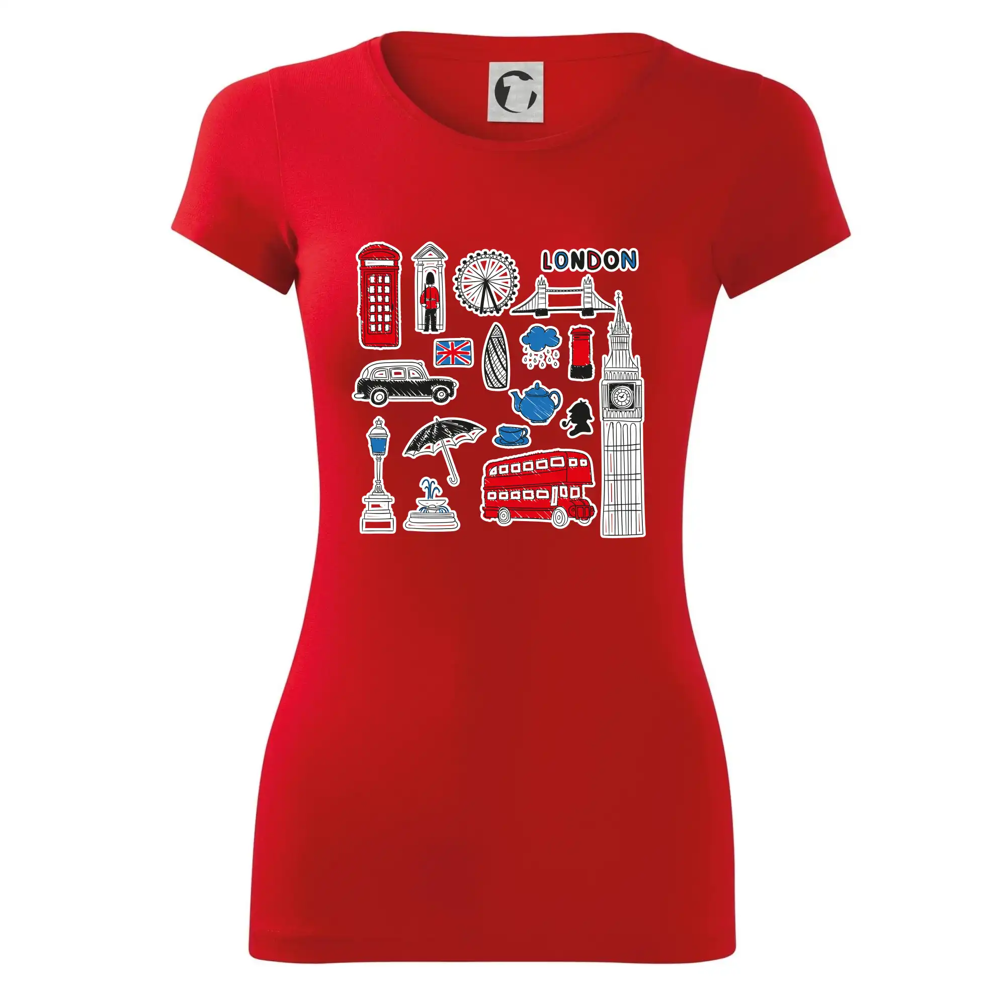 Velká Británie - kreslené ikonky