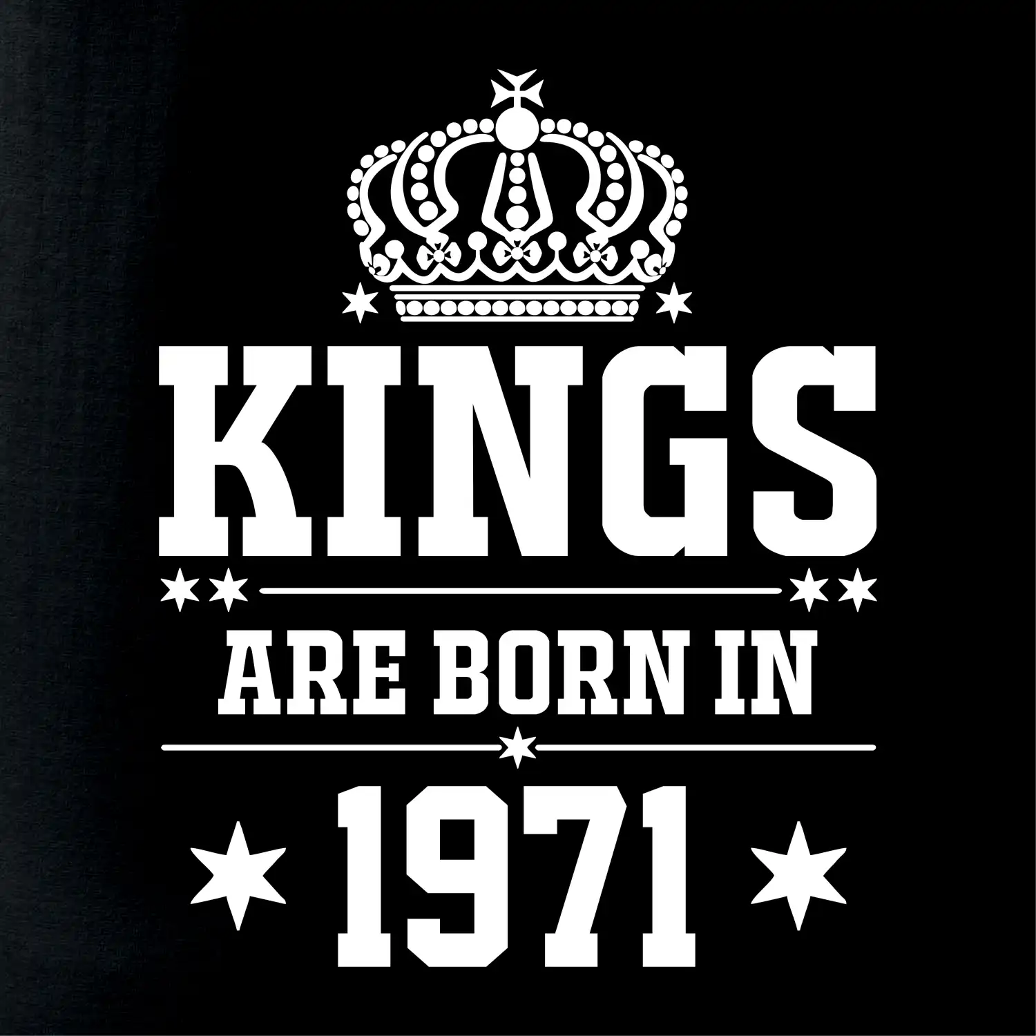 Kings are born in 1971
