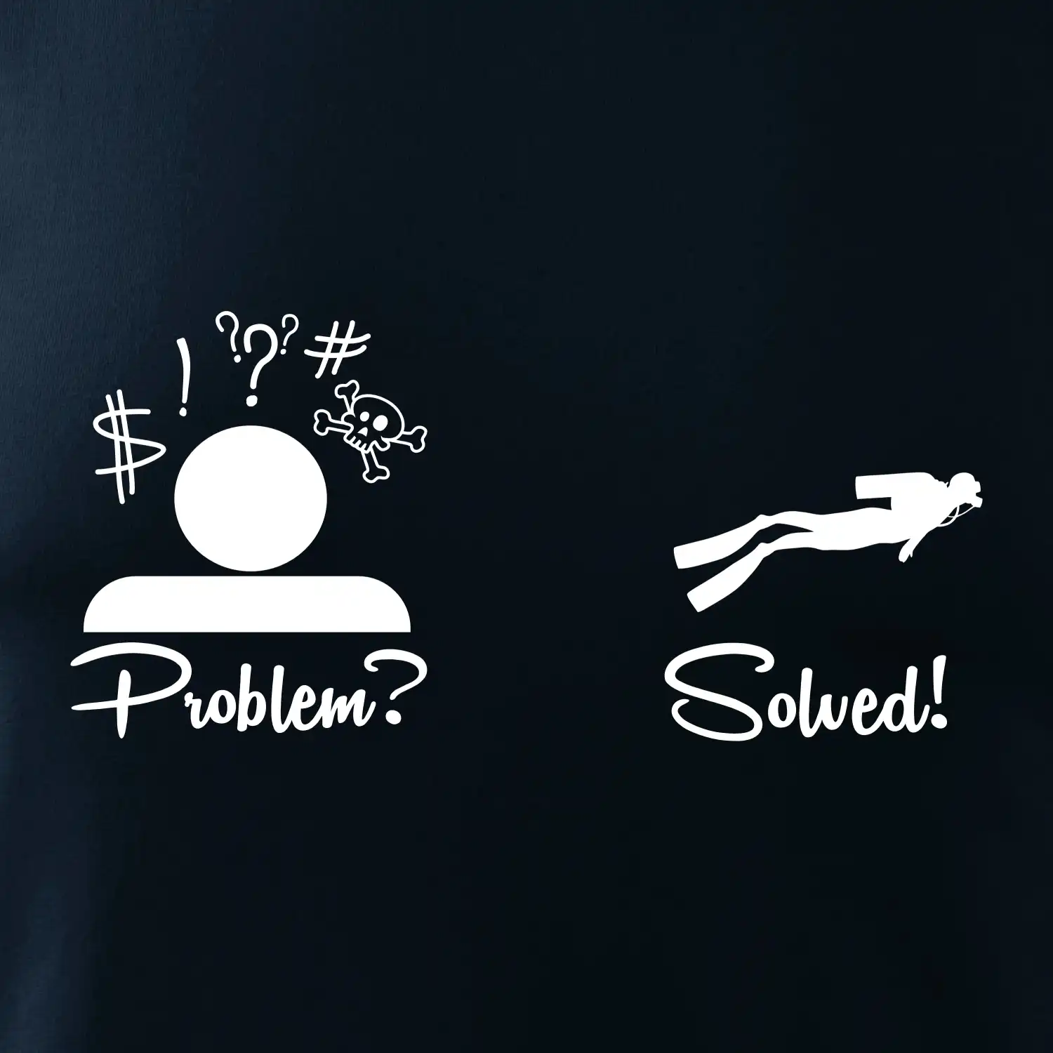 Problem solved - potápění