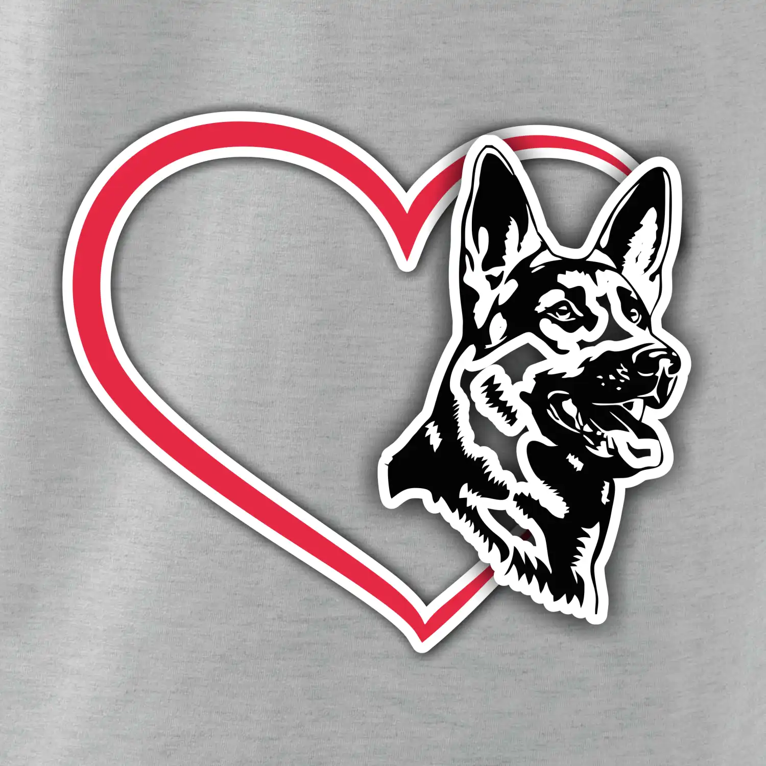 Německý ovčák v srdci