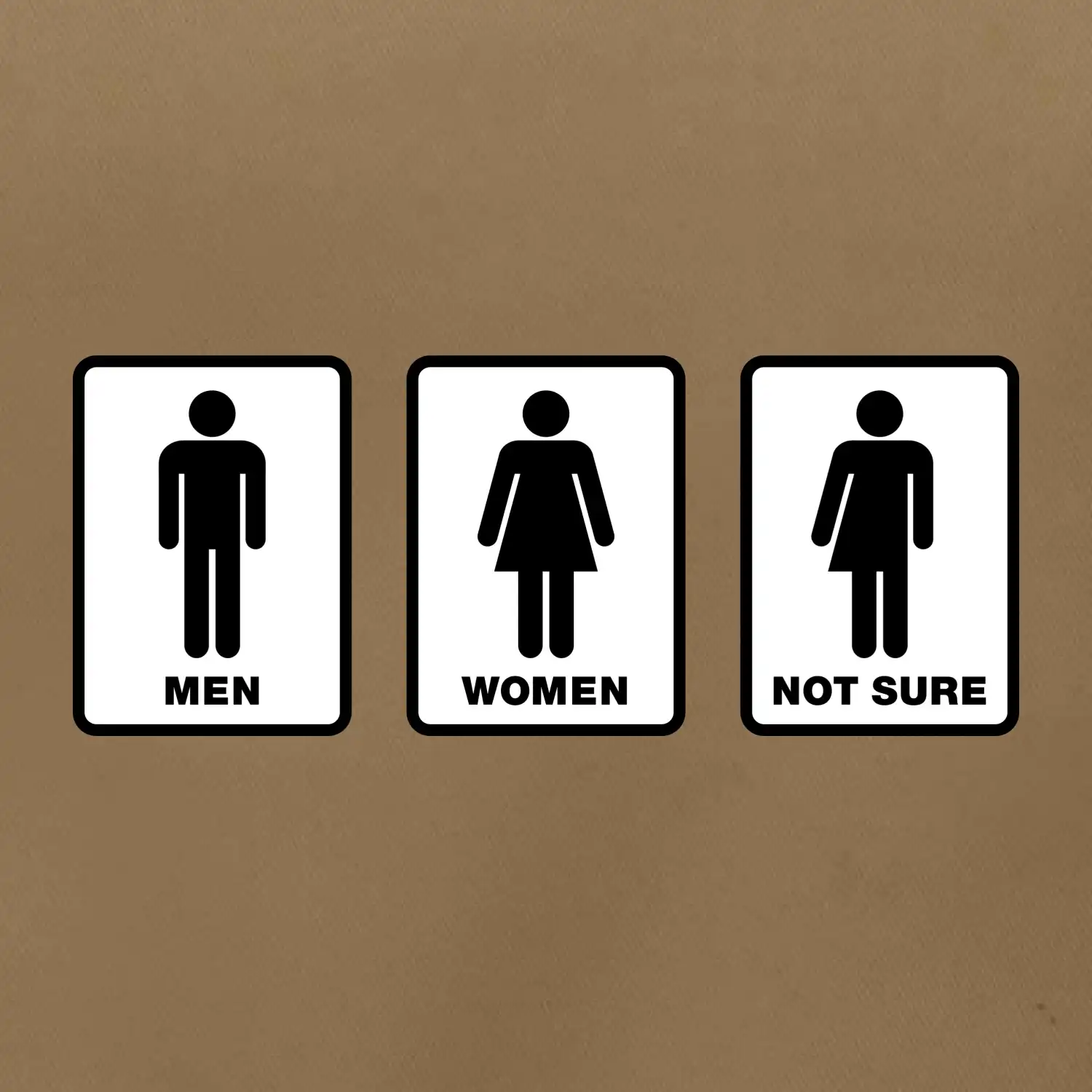 Men, woman, not sure (Hana-creative)