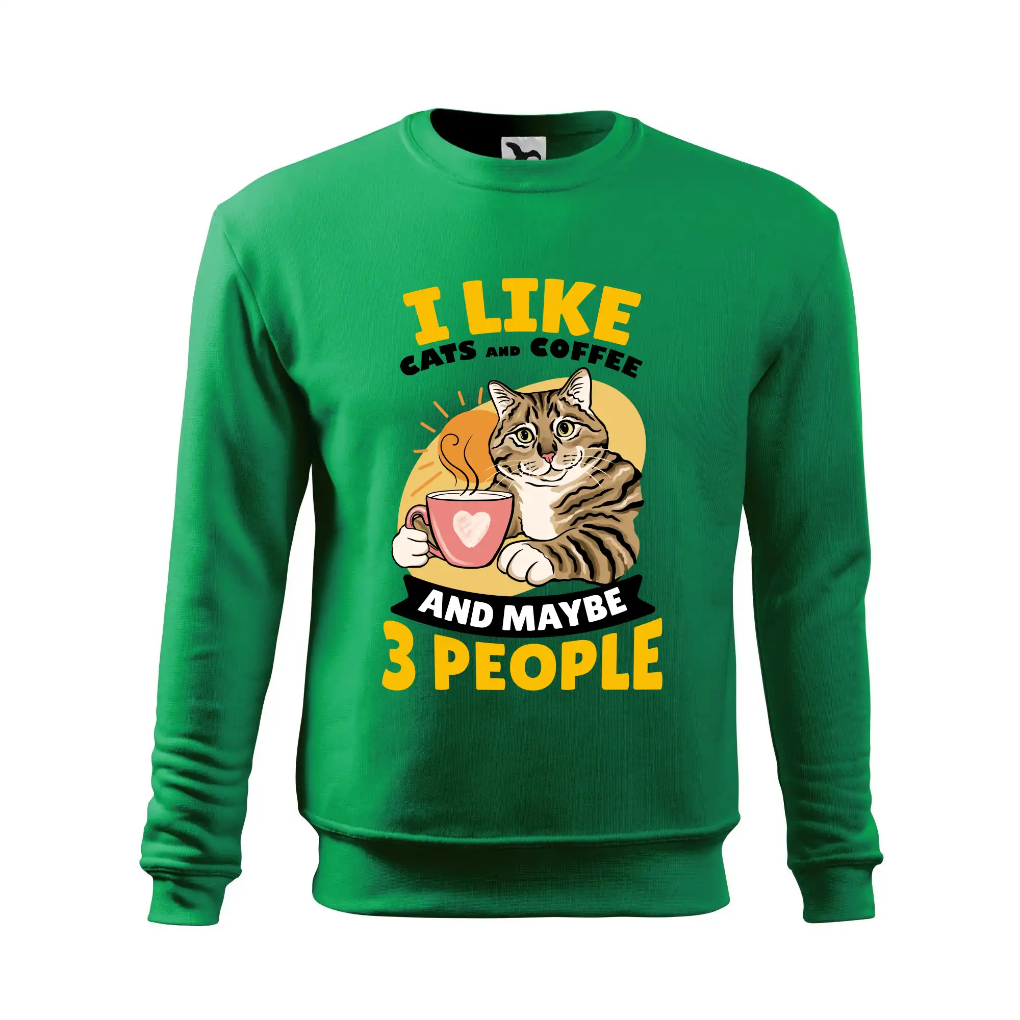 I like cats and coffee and maybe 3 people