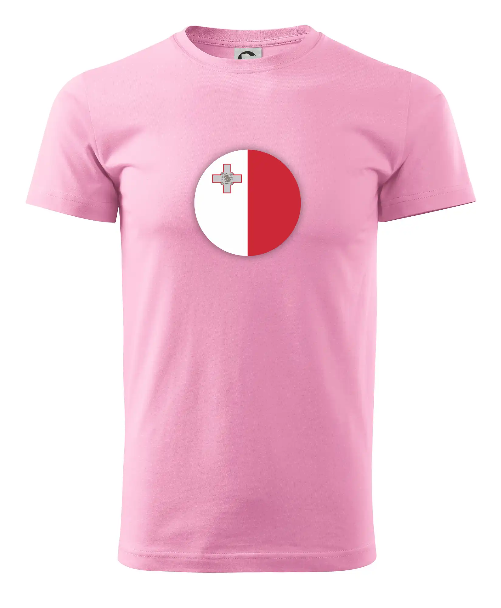 Vlajka Malta kulatá velká