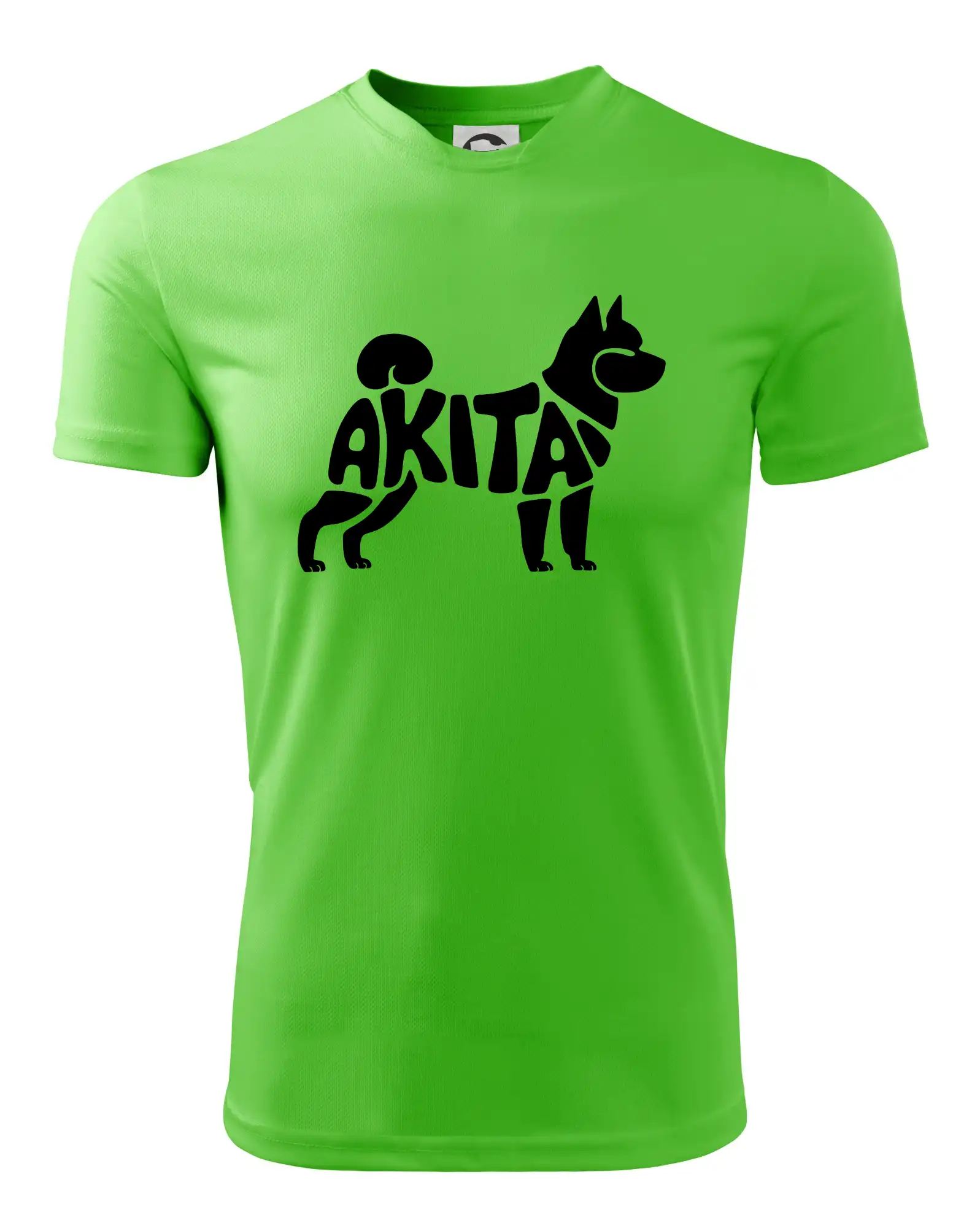 Akita Inu - Nápis v těle