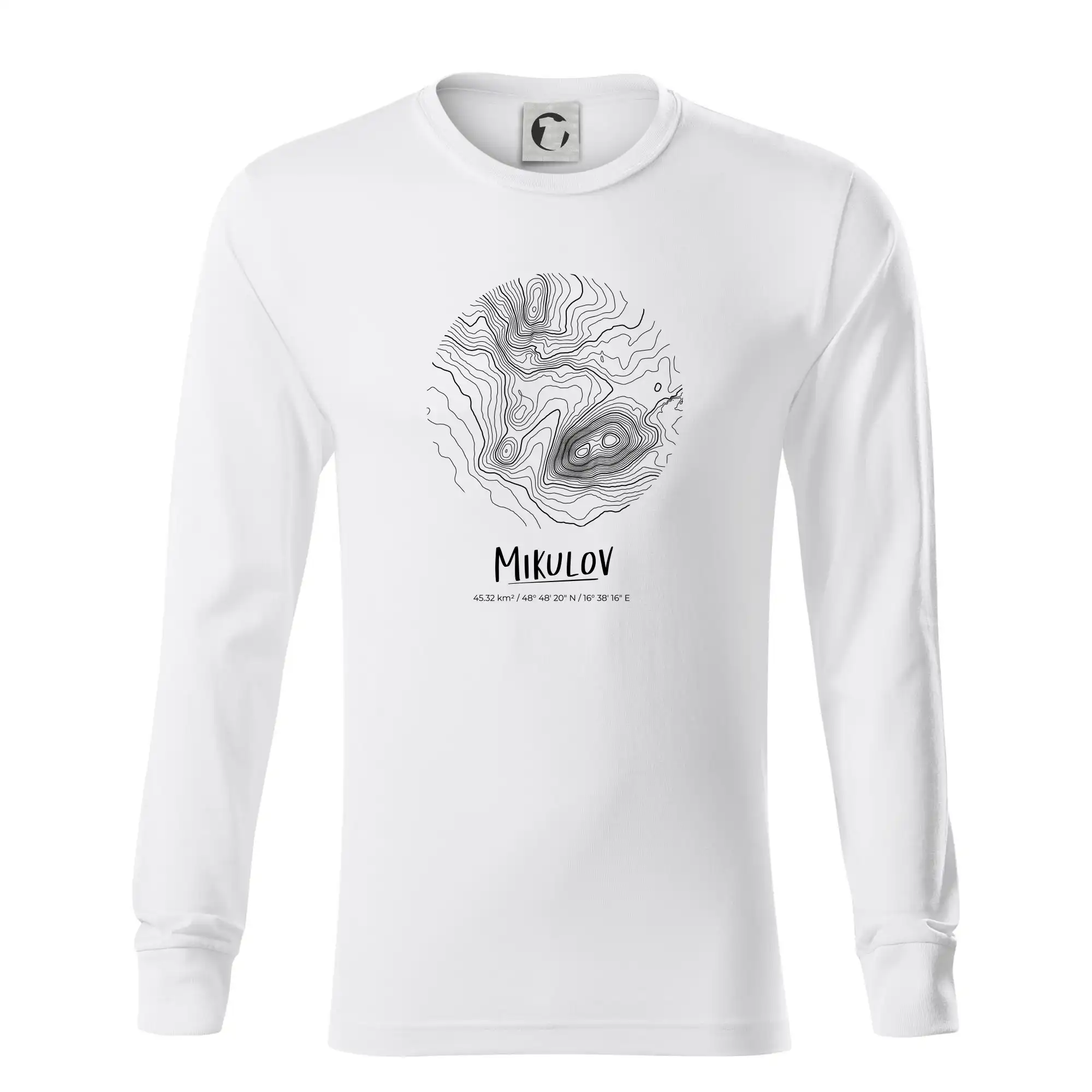 Mikulov - vrstevnice v kruhu