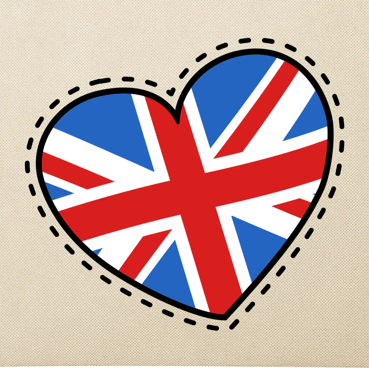 Británie srdce prso