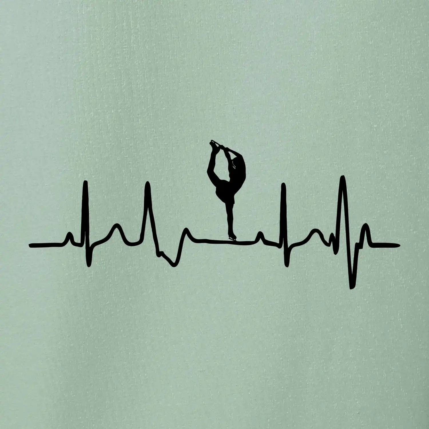 EKG bruslařka