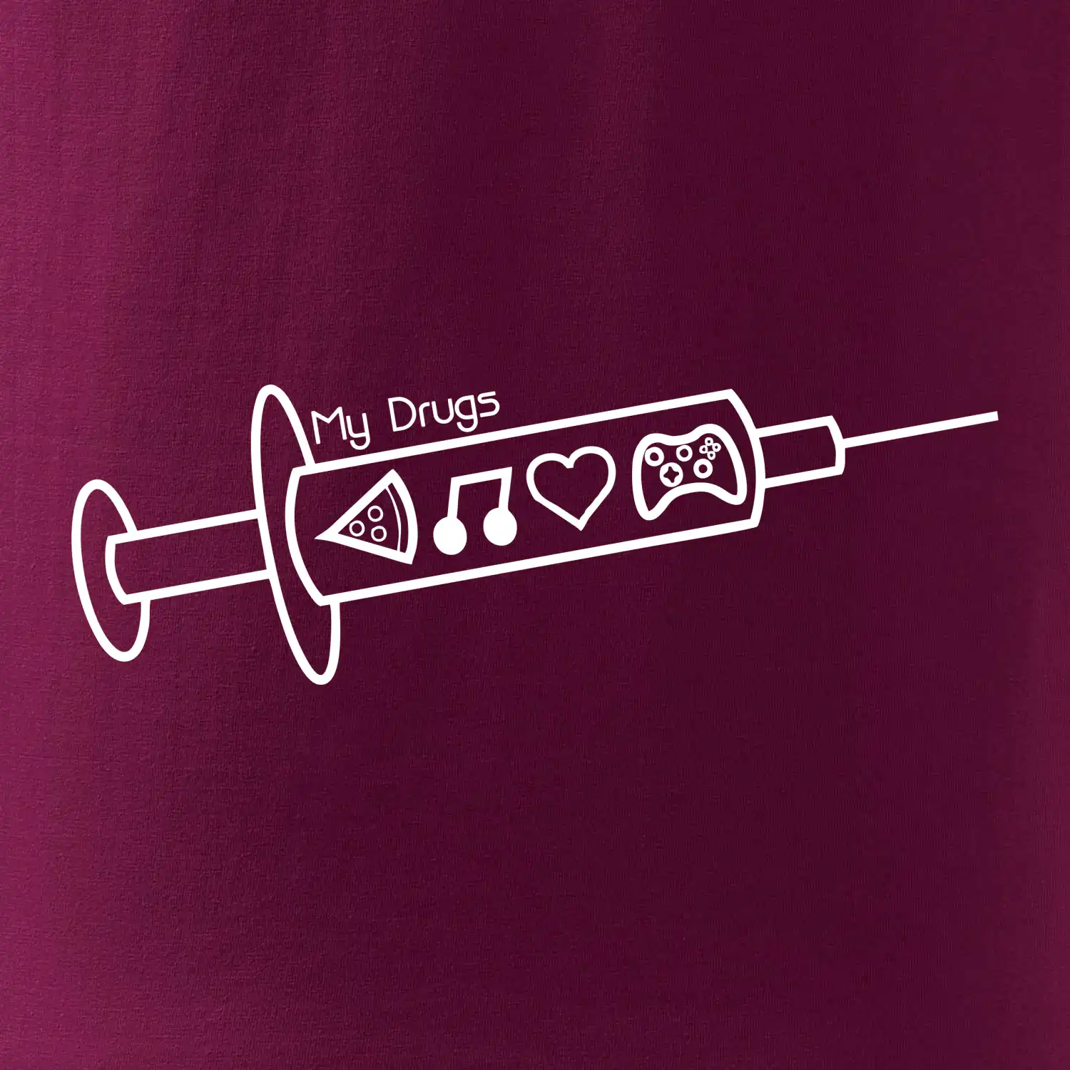 My Drugs - jídlo hudba